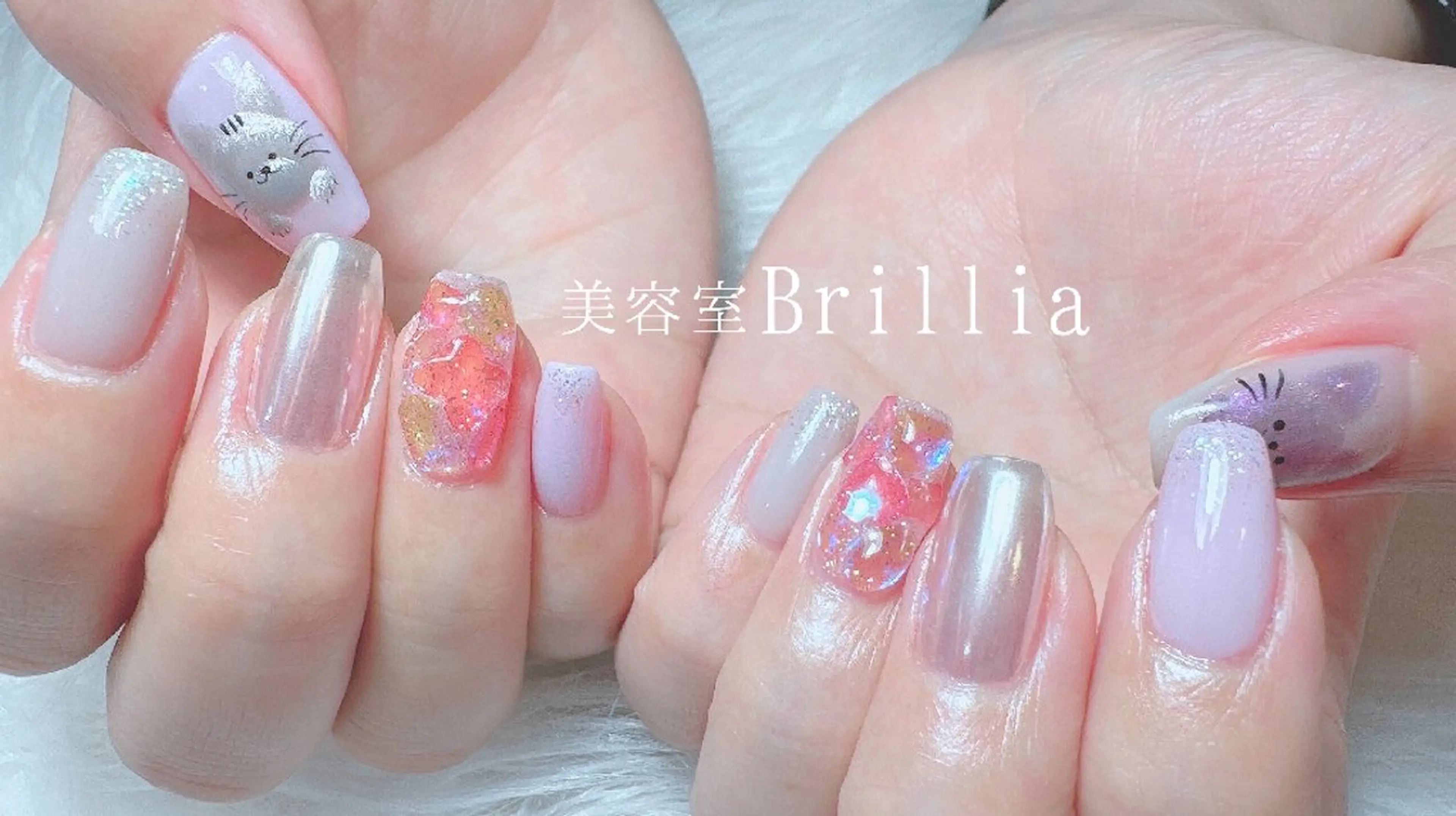 ネイル ハンドネイル 柴田 彩のネイルデザイン