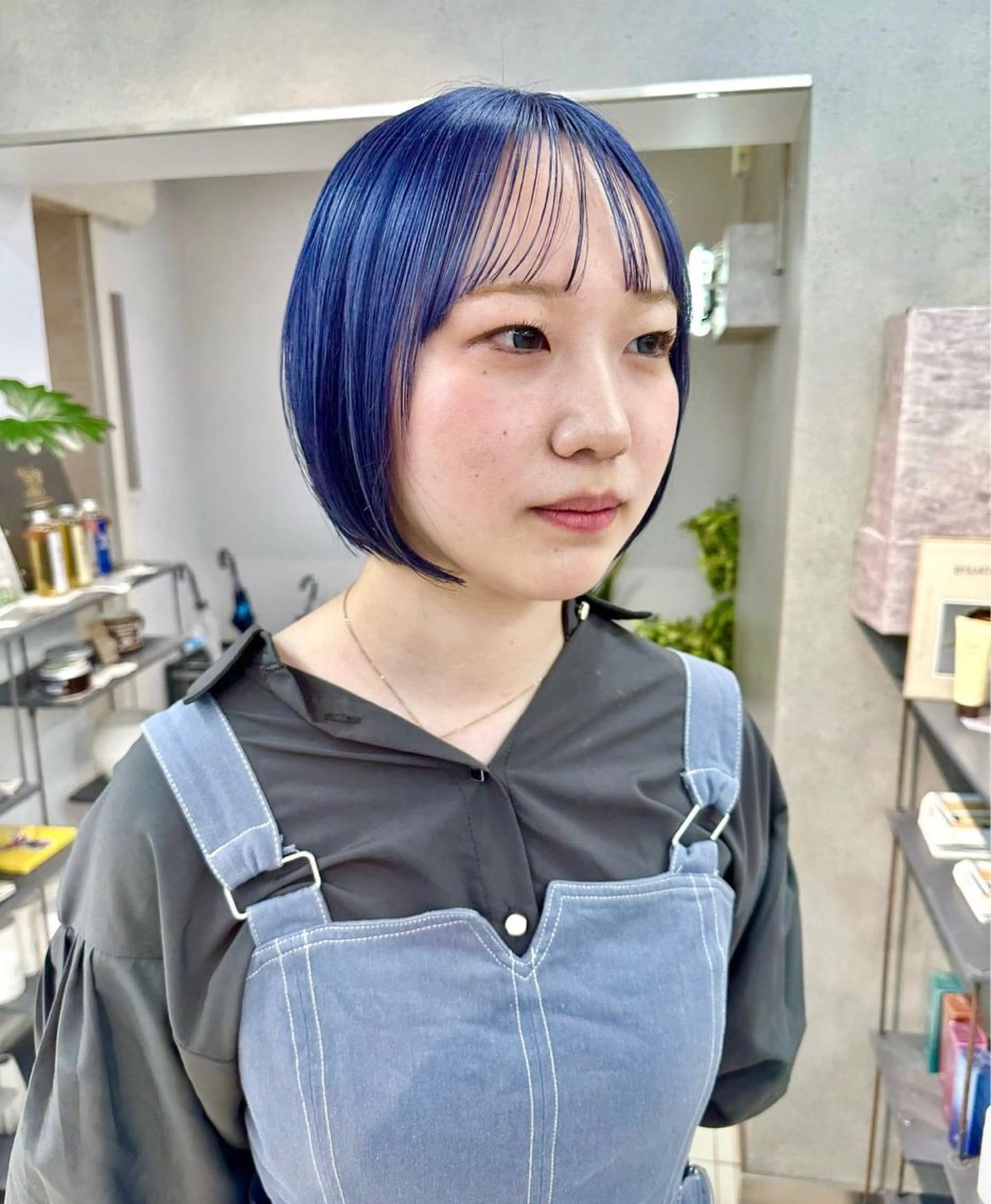 ショート レイヤー×ツヤカラー 渋谷/kougaのヘアスタイル