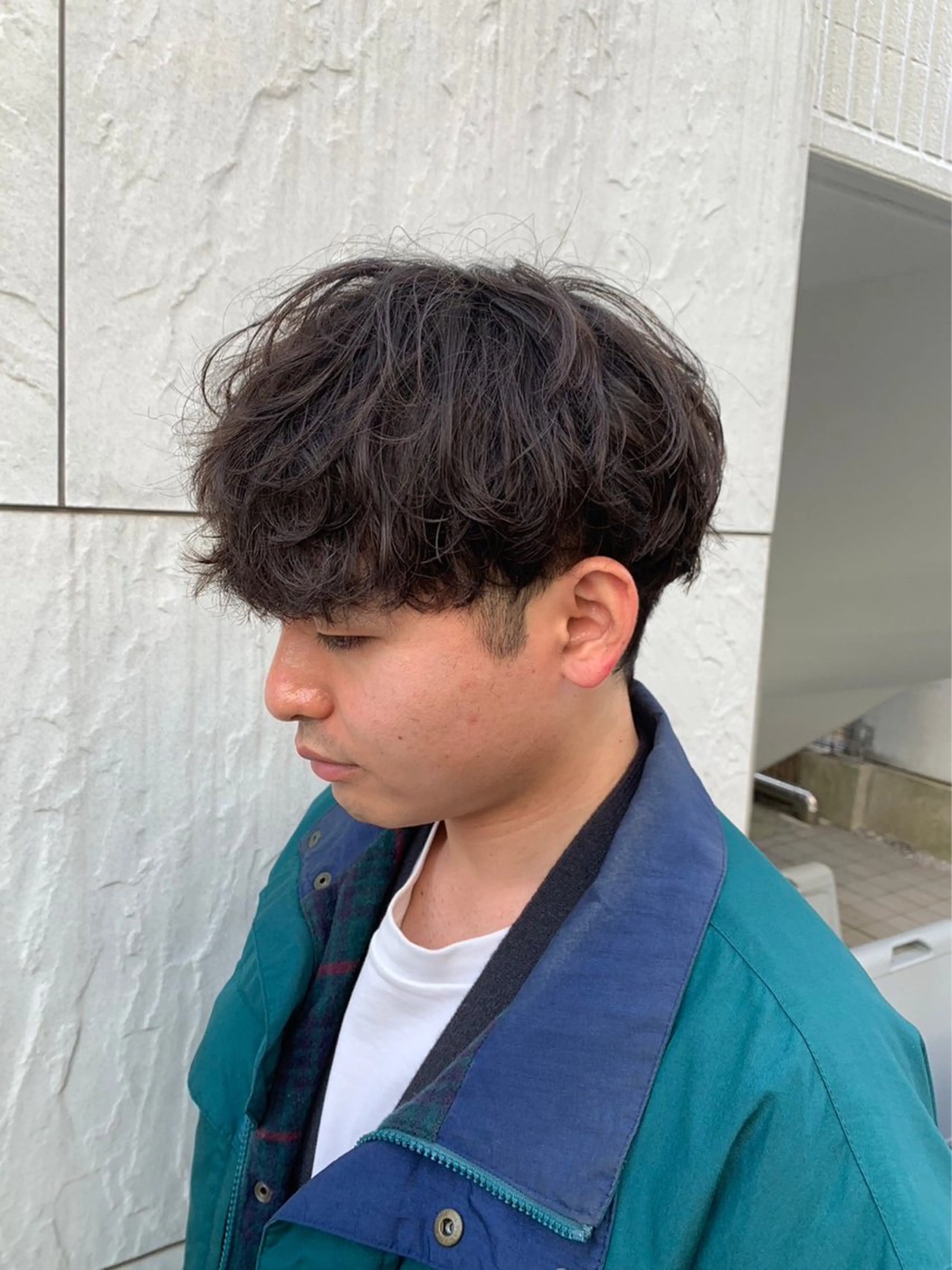 パーマ メンズ カット パーマ ヘアセット パーマ支持率No.1 ❤️🔥安成弾のヘアスタイル