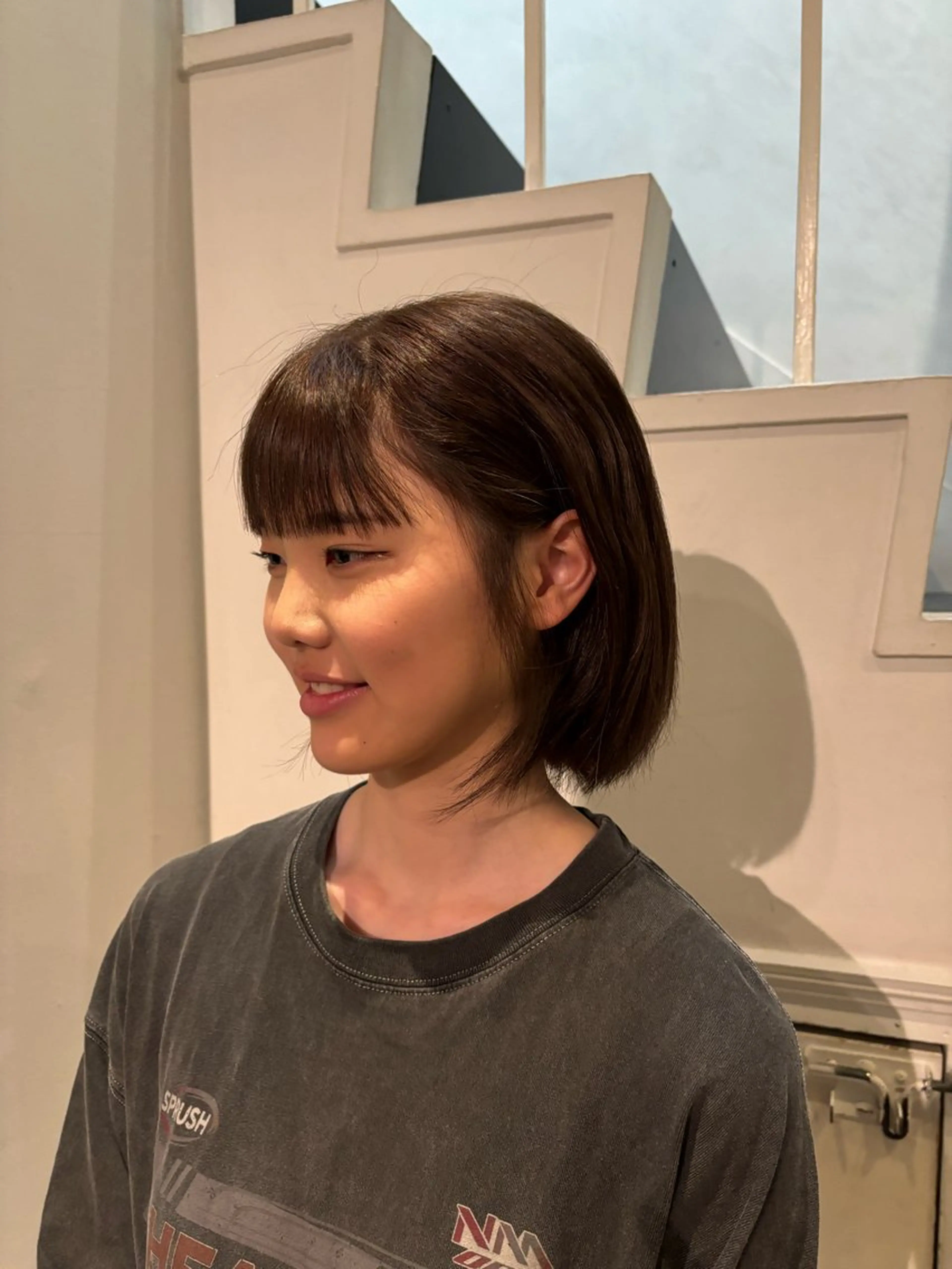 カラー カット ヘアカラー トリートメント ワタナベ イオリ🧼のヘアスタイル