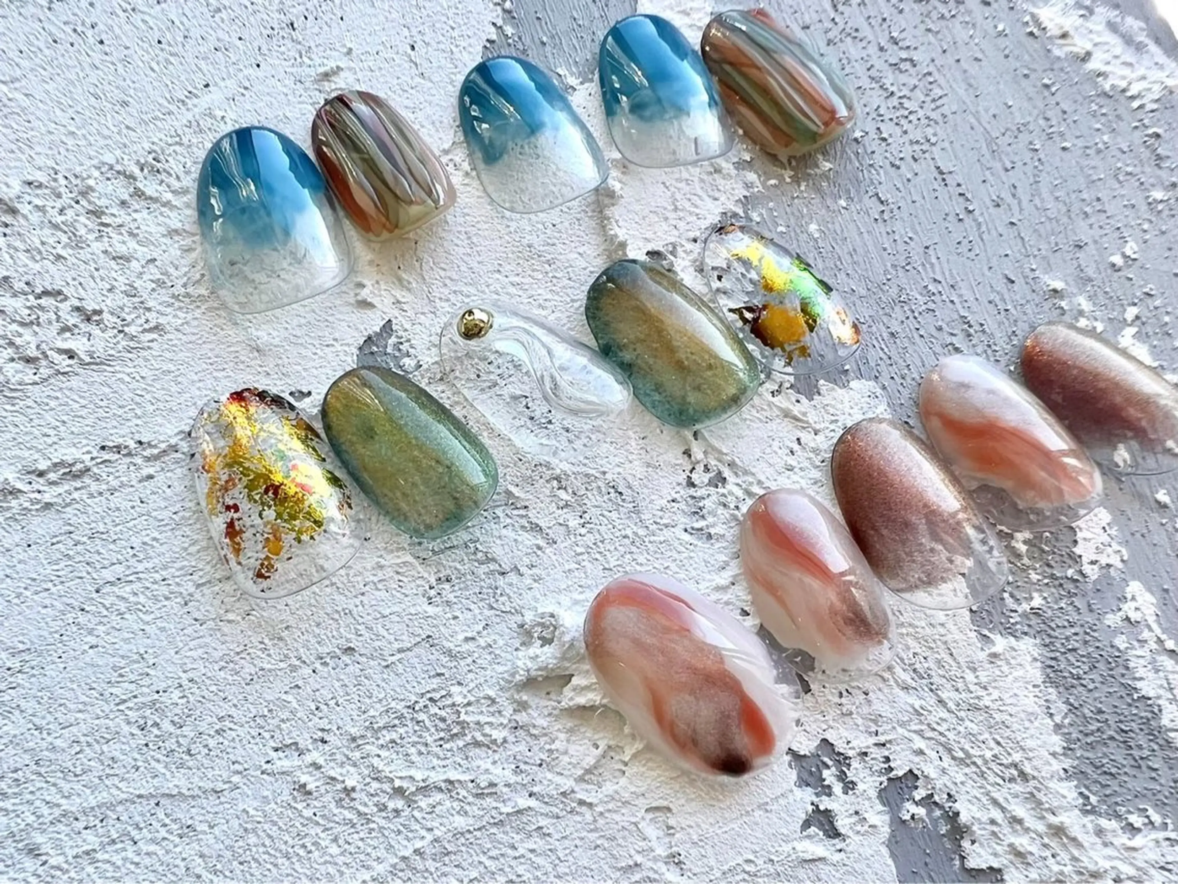 ネイル 💙0203 munimusanのネイルデザイン