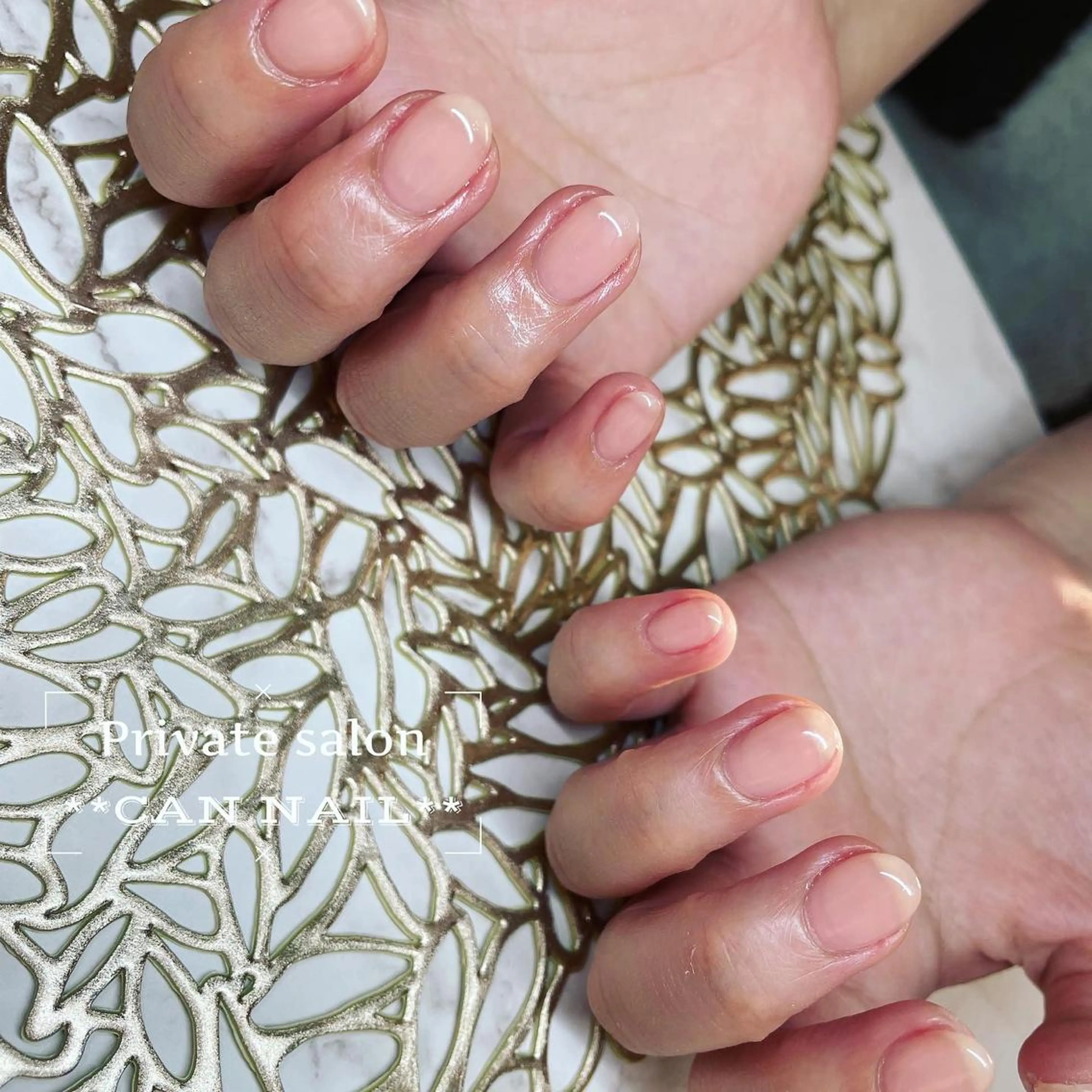 ショート ネイル ハンドネイル Parfum パルファンのネイルデザイン