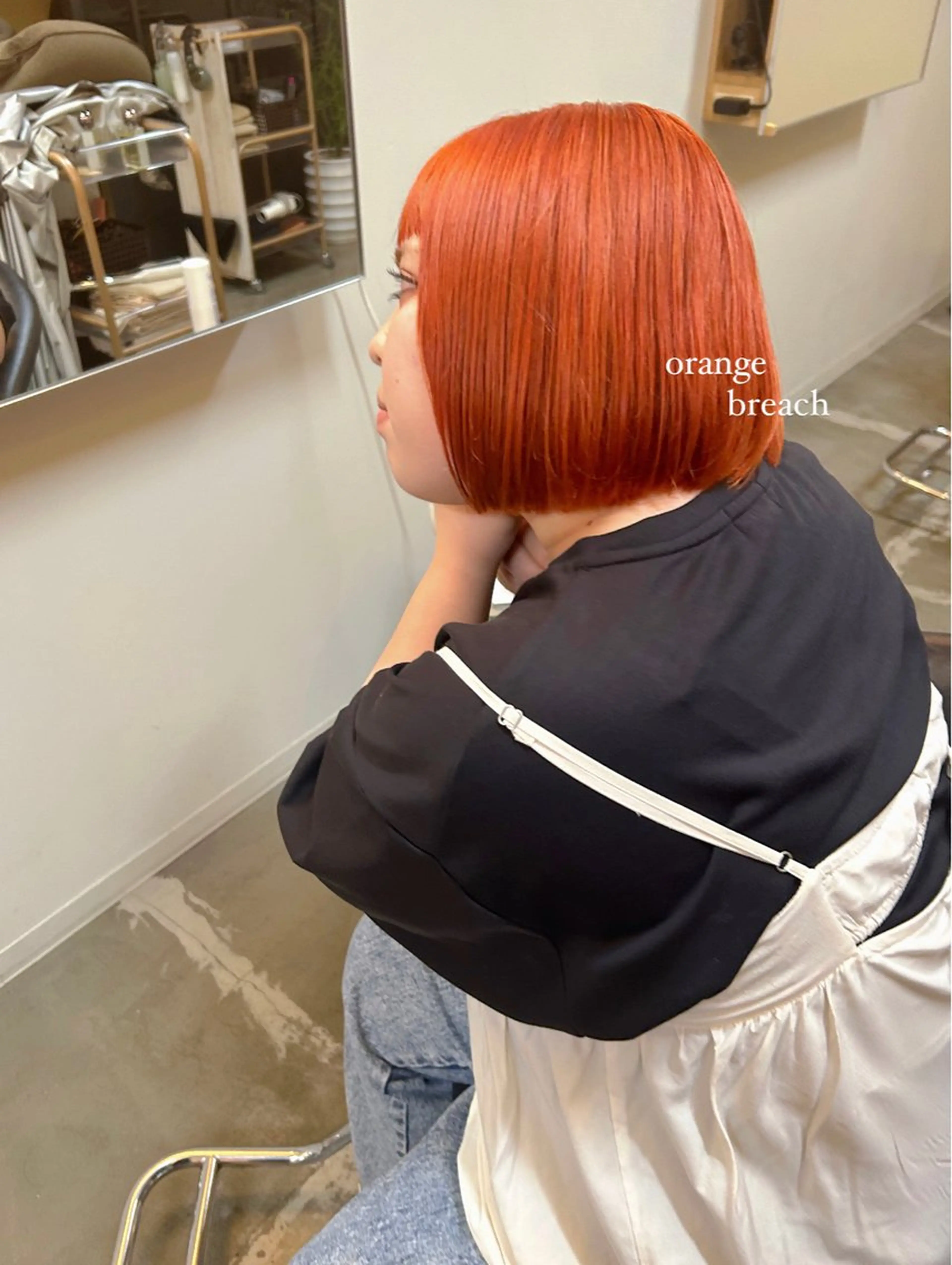 ショート カラー dulce oro所属・円山/ブリーチ/暖色 Kiriのヘアスタイル