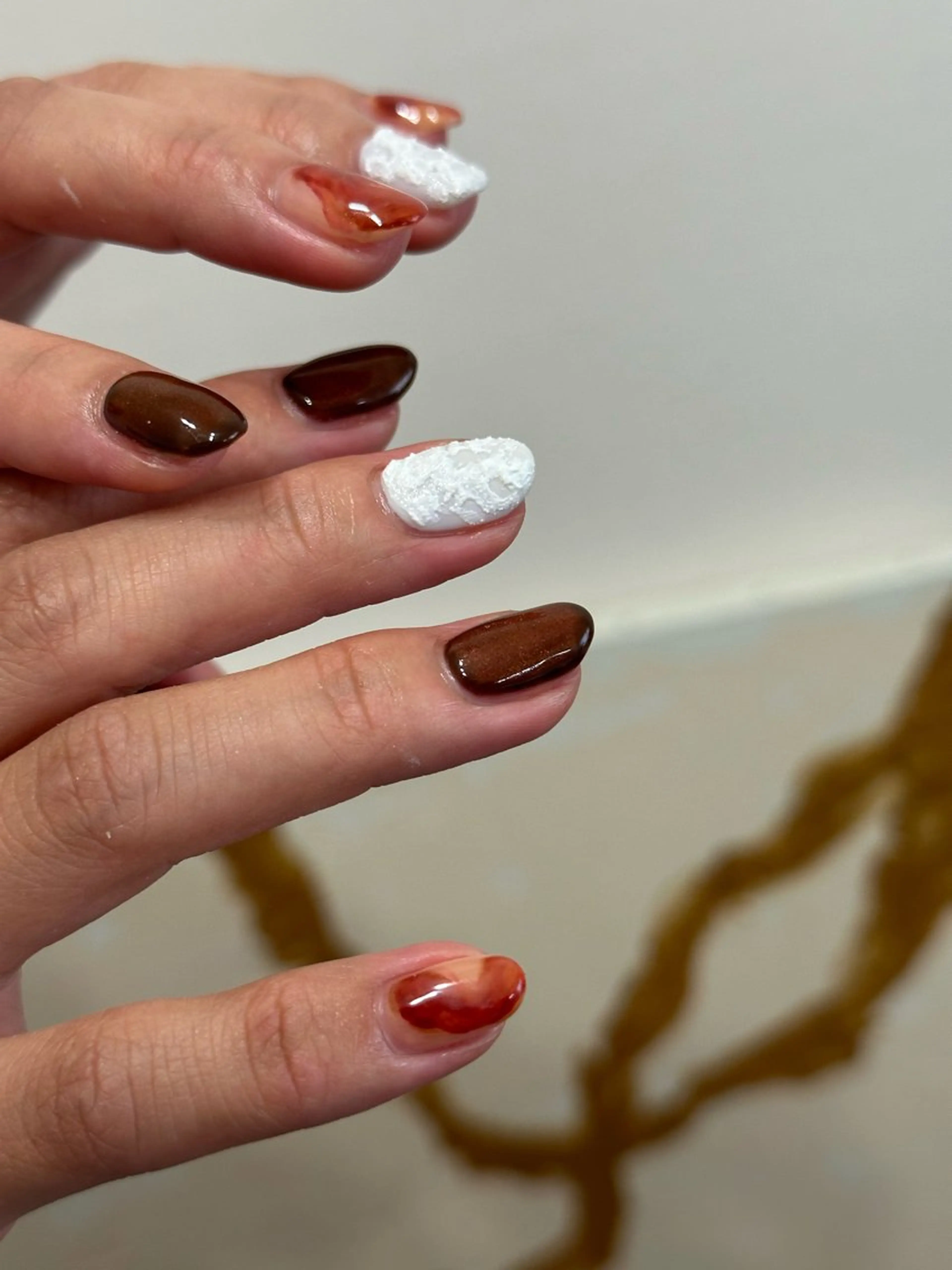 ネイル ハンドネイル フットネイル kiii.__ ✴︎*のネイルデザイン