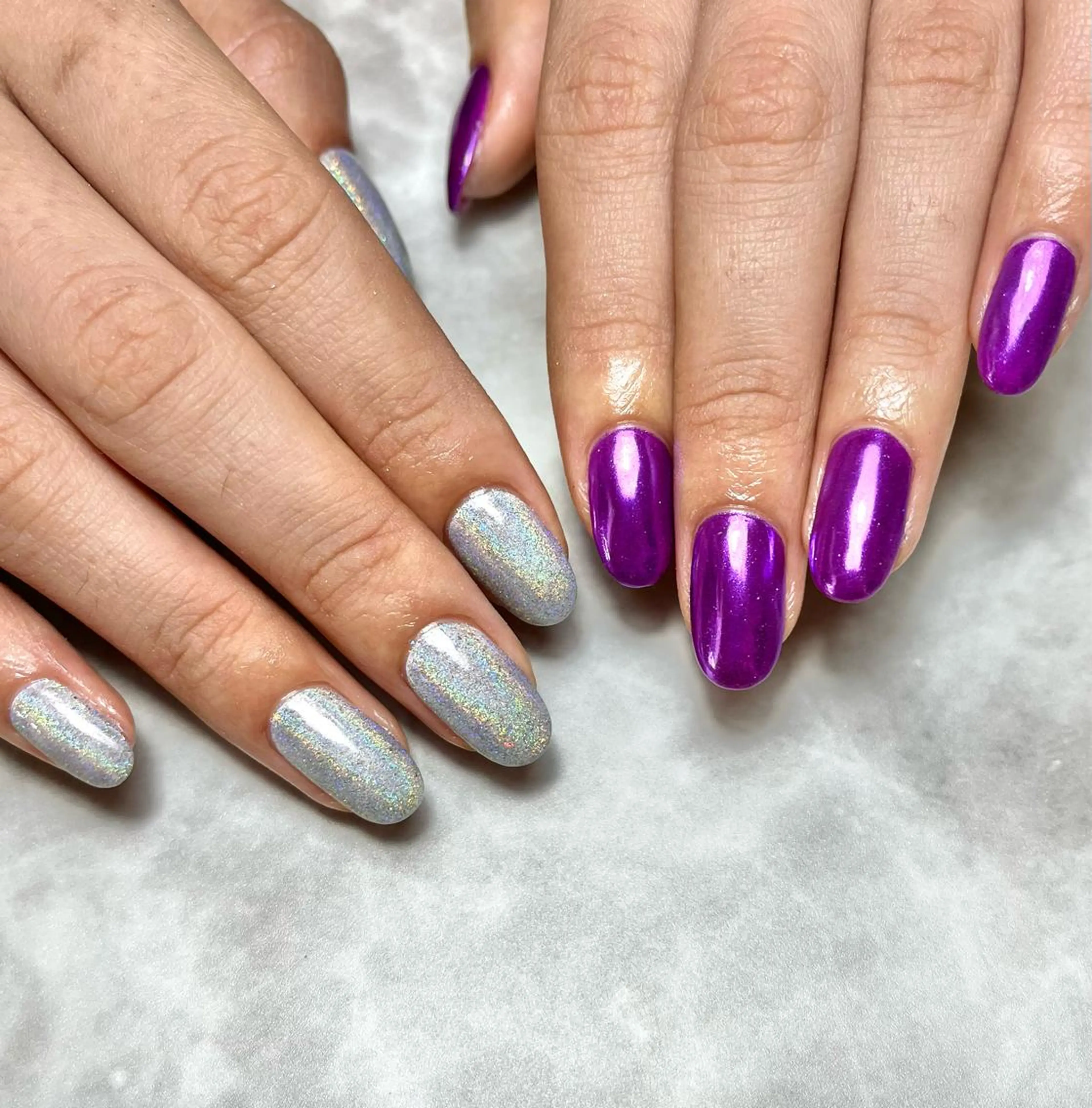 ネイル ミラーネイル シンプルネイル ハンドネイル nails' it...のネイルデザイン