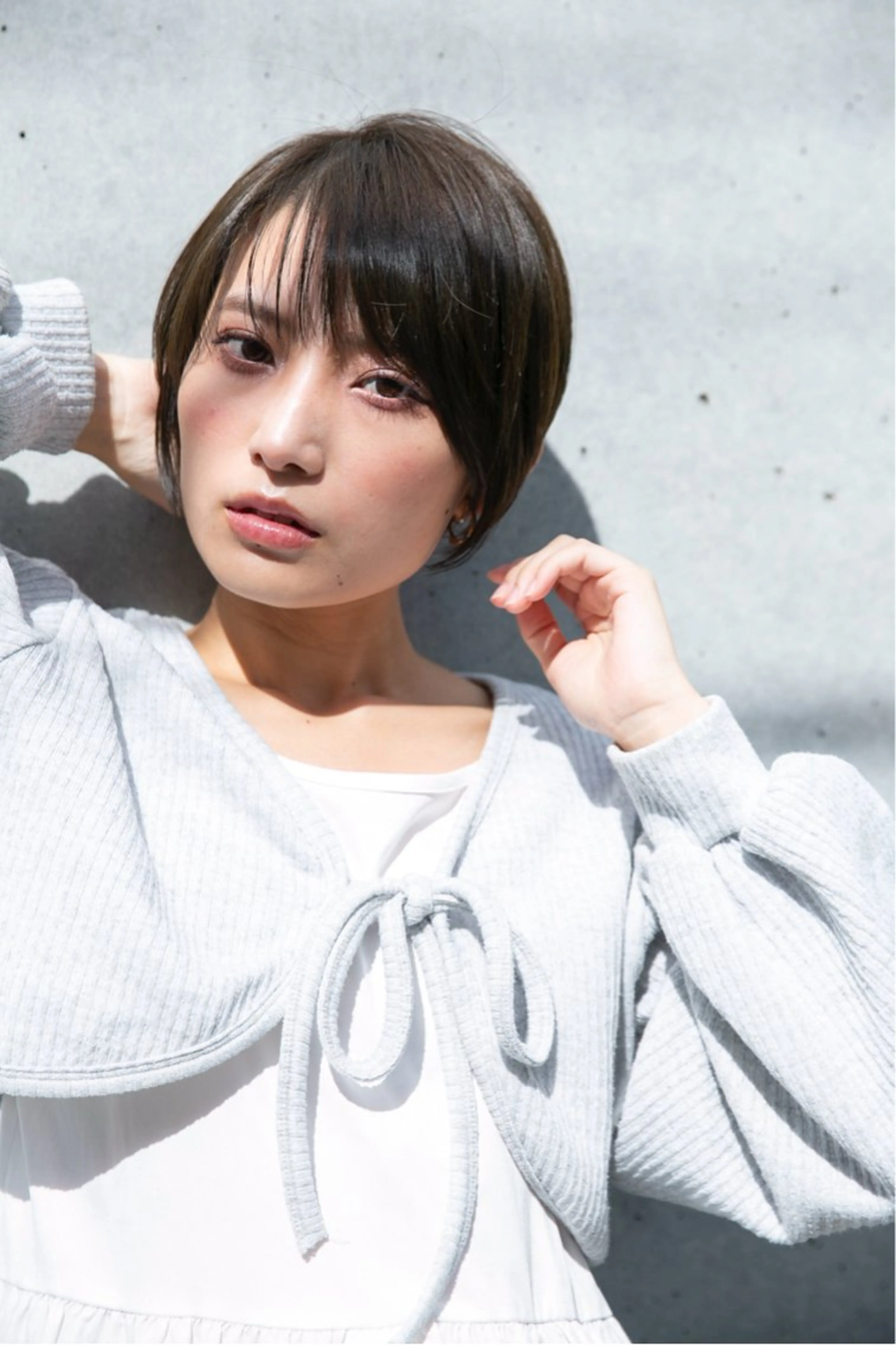 ショート カラー カット ヘアカラー トリートメント 16〜18案内◎ 💐🤍理保のヘアスタイル