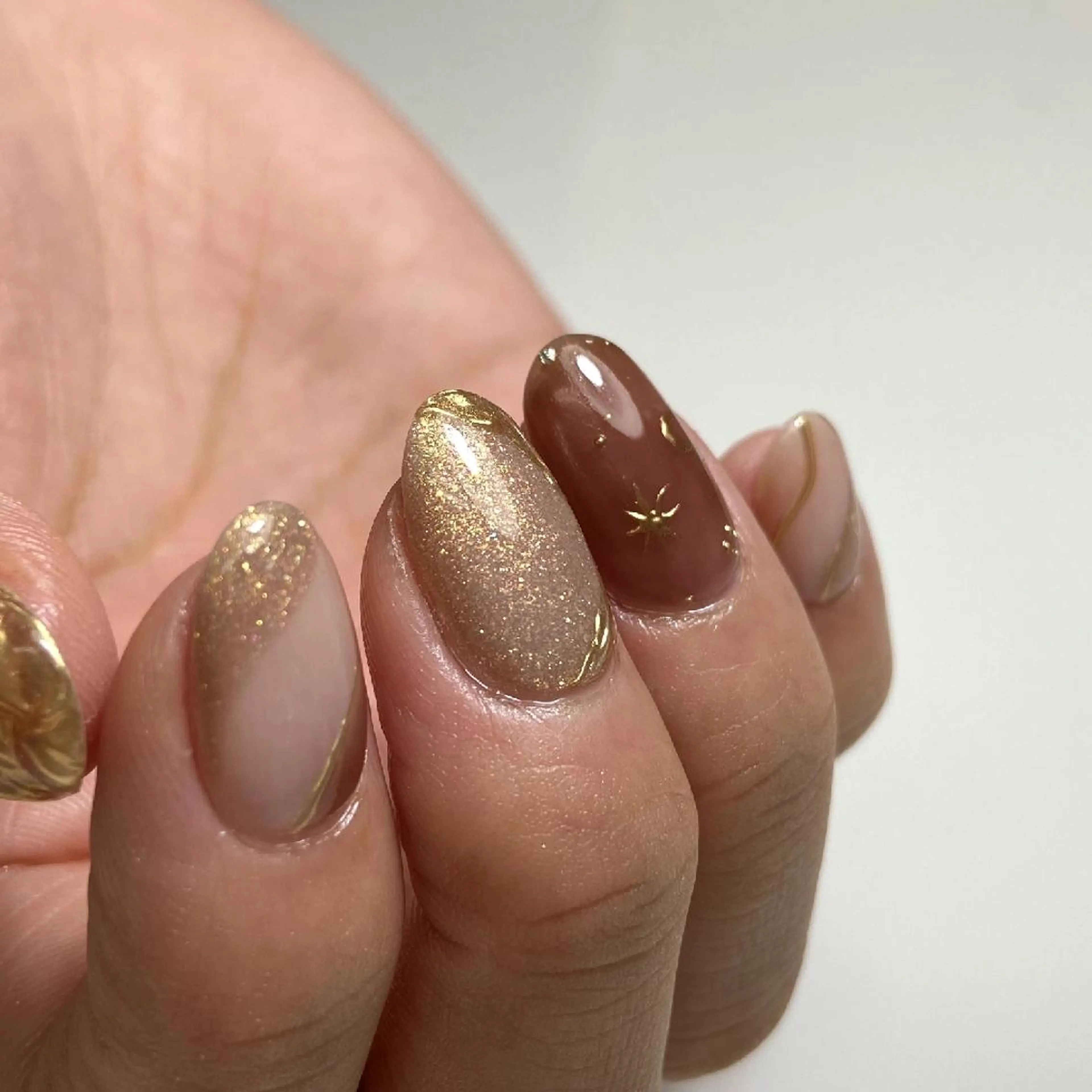 ネイル アートネイル ニュアンスネイル nail salon Lumièreのネイルデザイン