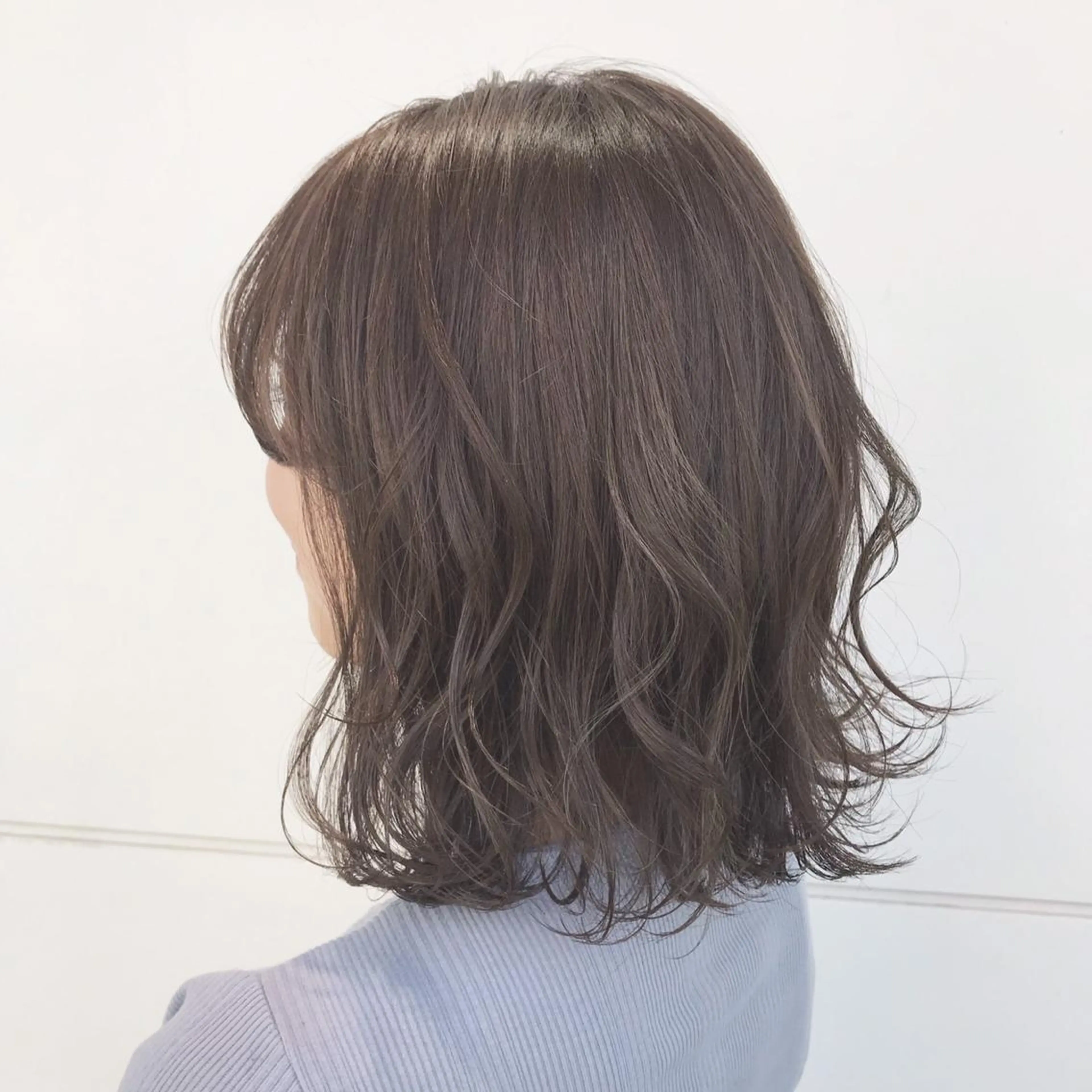 ミディアム カラー ヘアカラー トリートメント ヘッドスパ 〽️magico/ ウルフDaiki〽️のヘアスタイル
