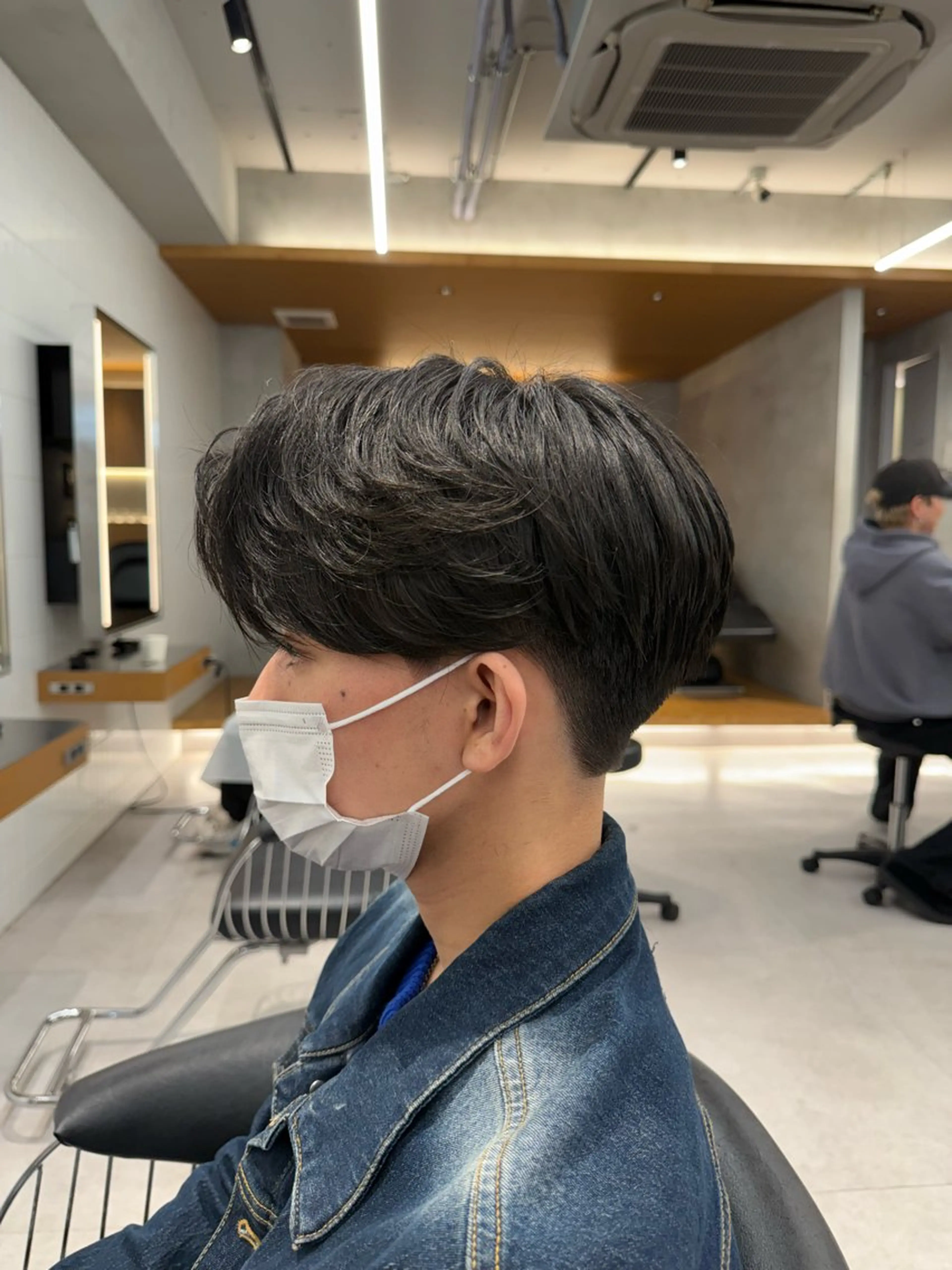 ショート メンズ nico TOKYO所属・ニュアンス/ センターパート/イノのヘアスタイル