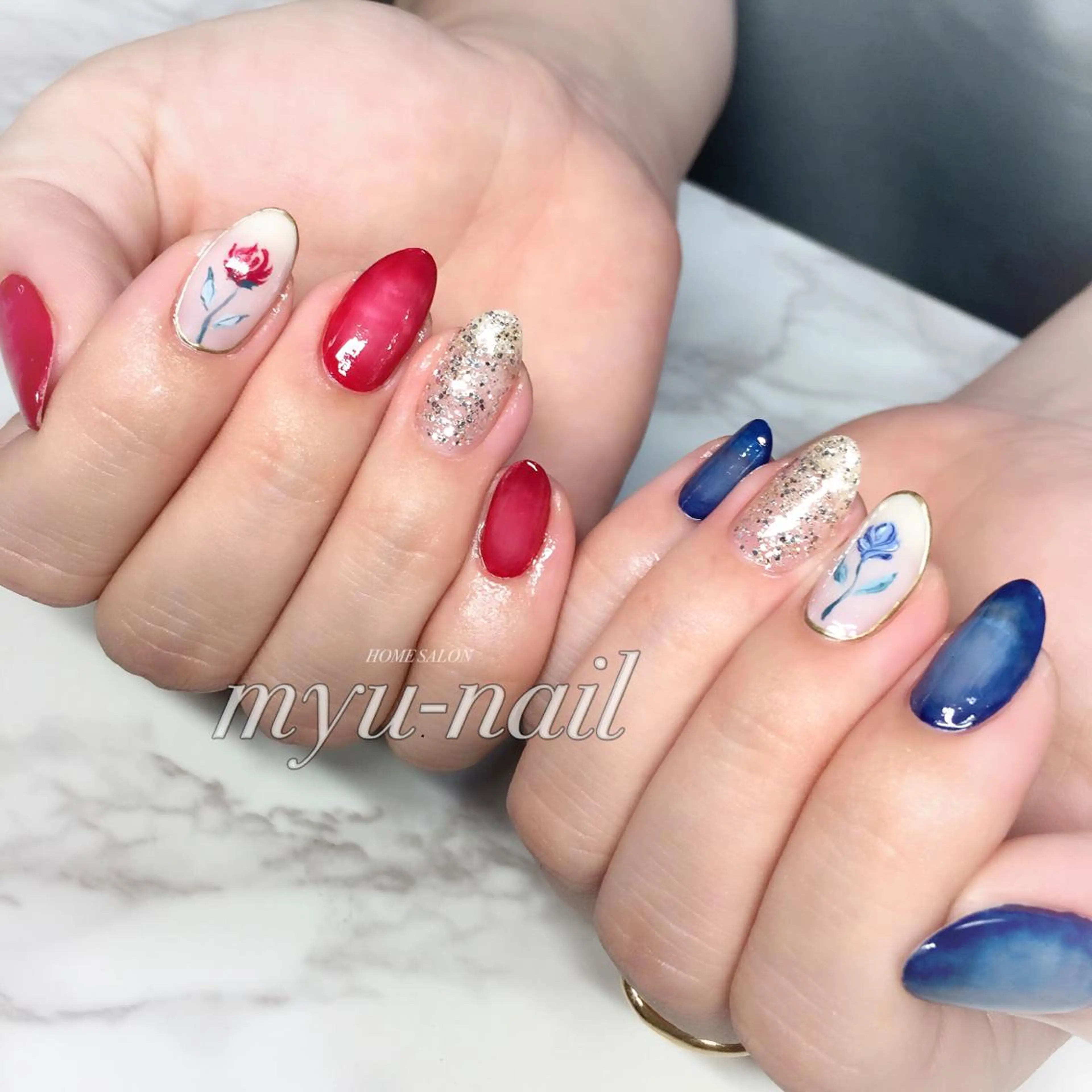 ネイル ホームサロン myu-nailのネイルデザイン