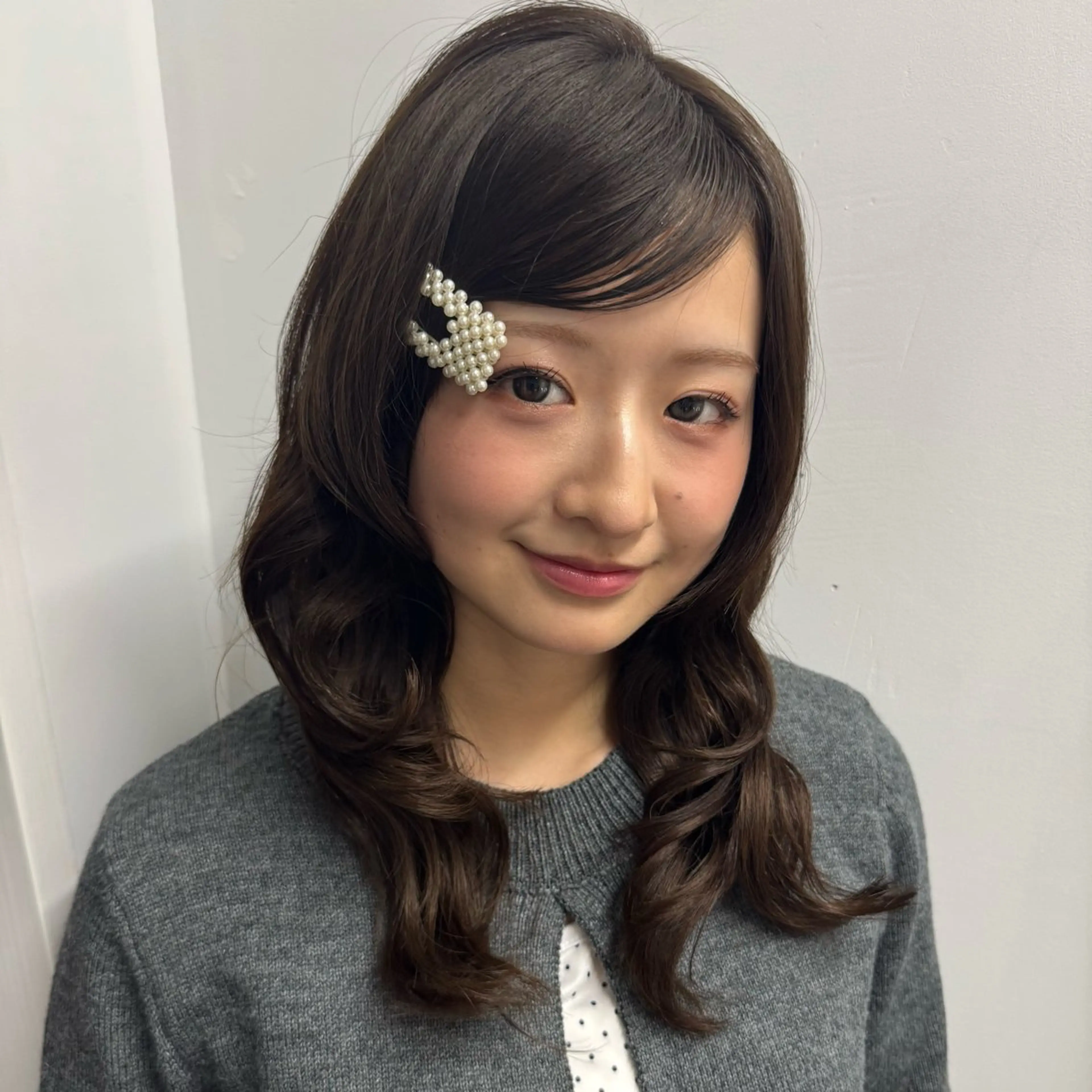 ミディアム ヘアセット さくら🍒ツヤ髪 /似合わせカラーのヘアスタイル