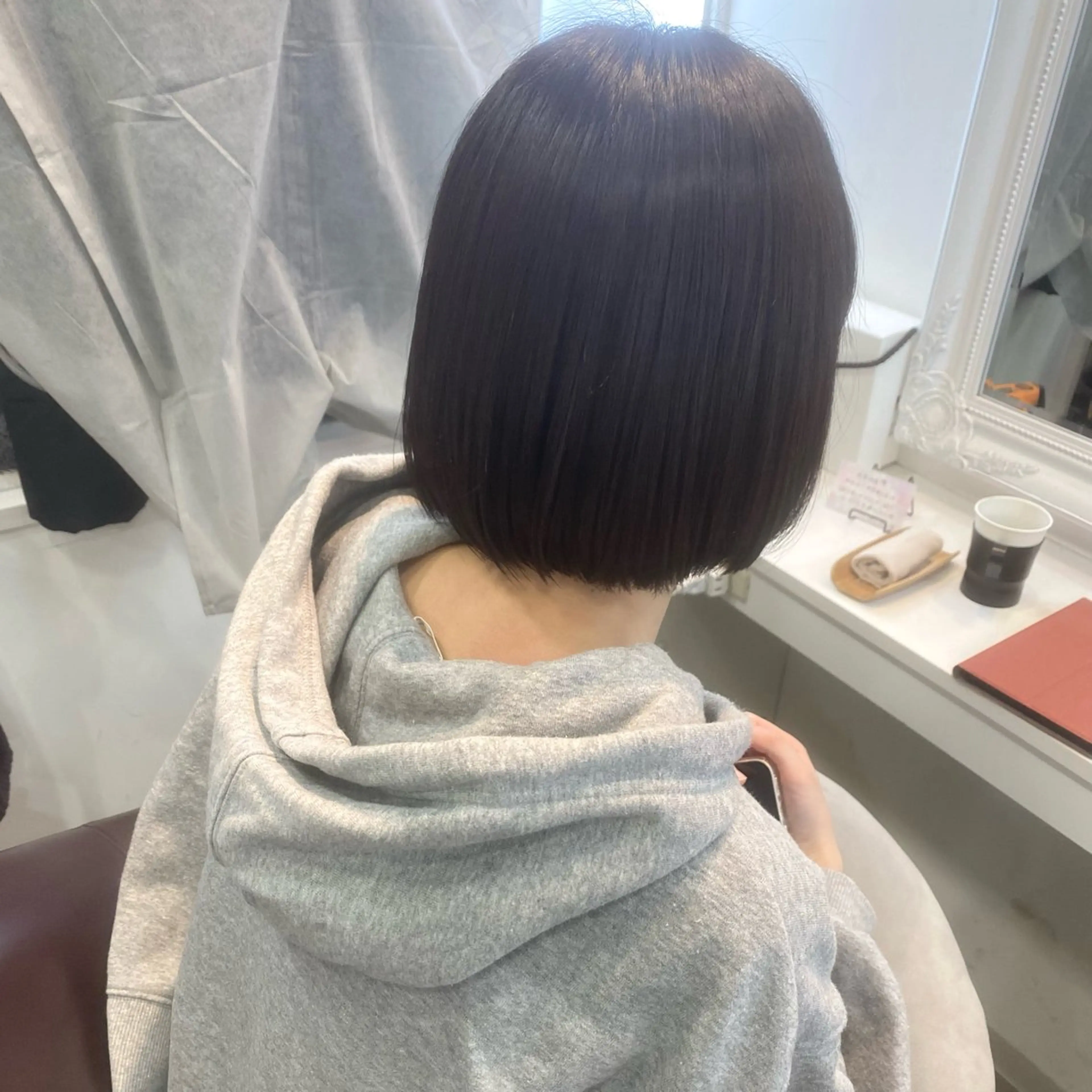 ミディアム カラー ブラウンカラー 透明感カラー ピンクカラー ヘアカラー 𝑆𝐴𝑂𝑅𝐼 /大森🪞🎀のヘアスタイル