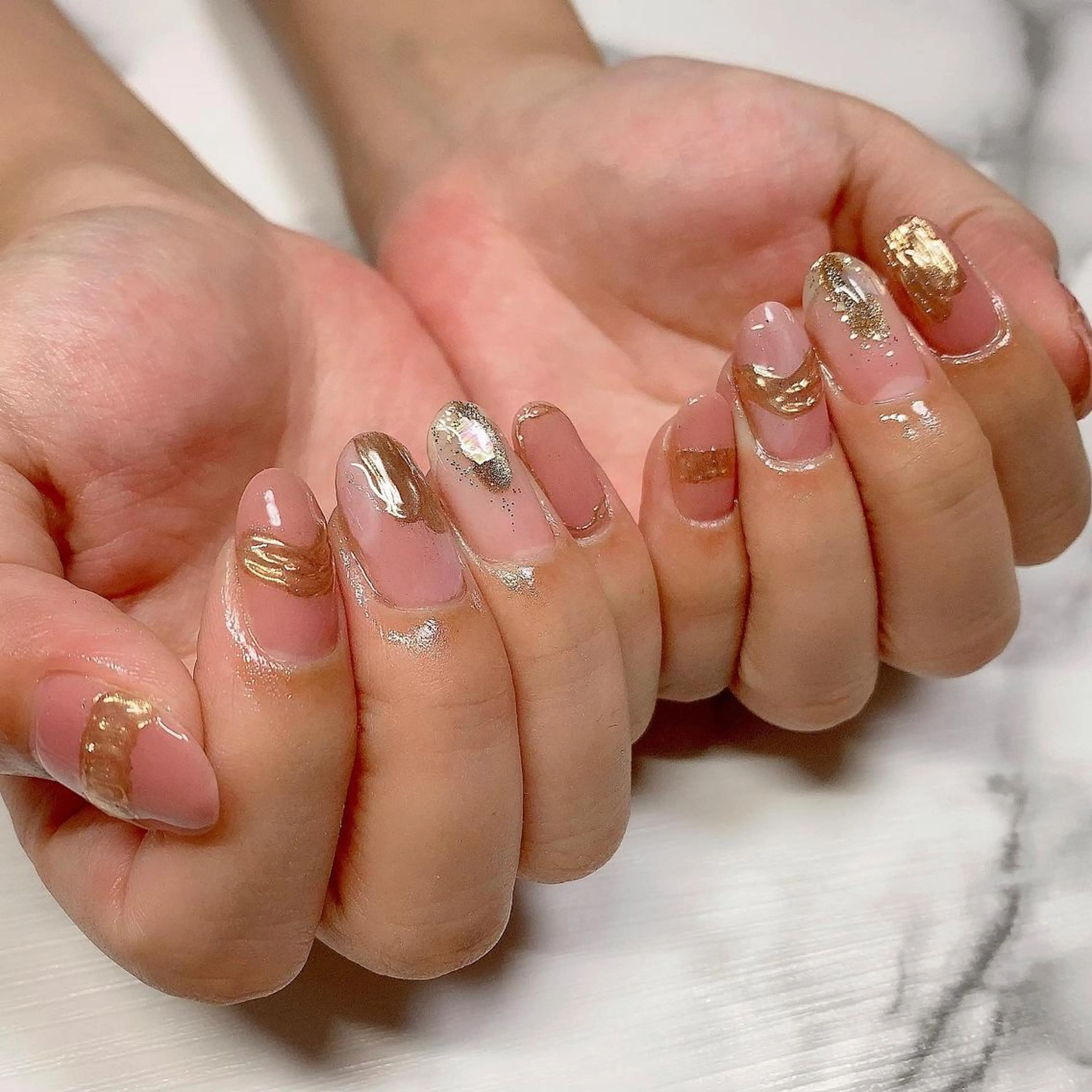 ネイル アートネイル ミラーネイル ハンドネイル S Nailのネイルデザイン