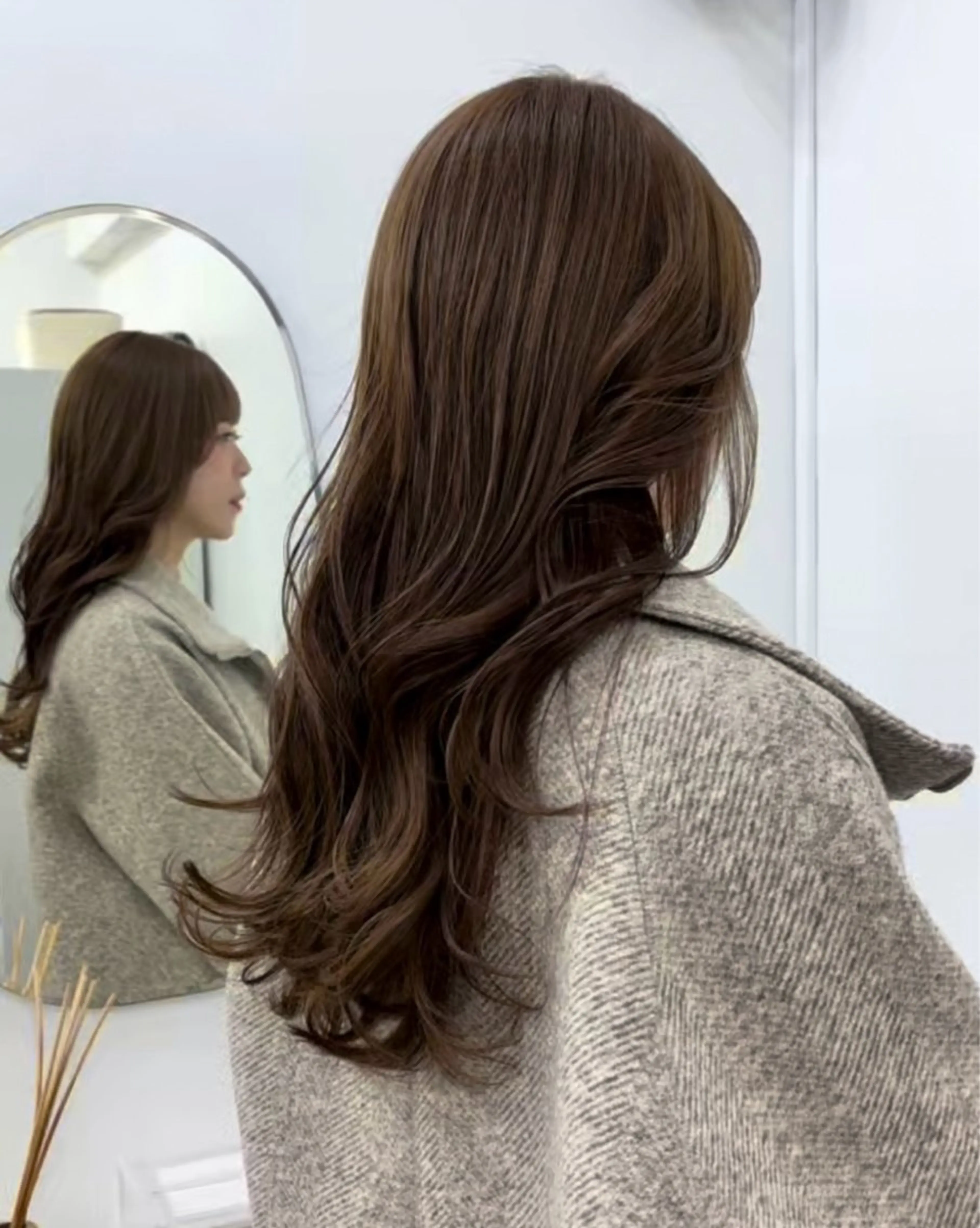 ロング カラー カット ヘアカラー トリートメント 似合わせ美髪ヘア✨ 天王寺．阿倍野🌈のヘアスタイル