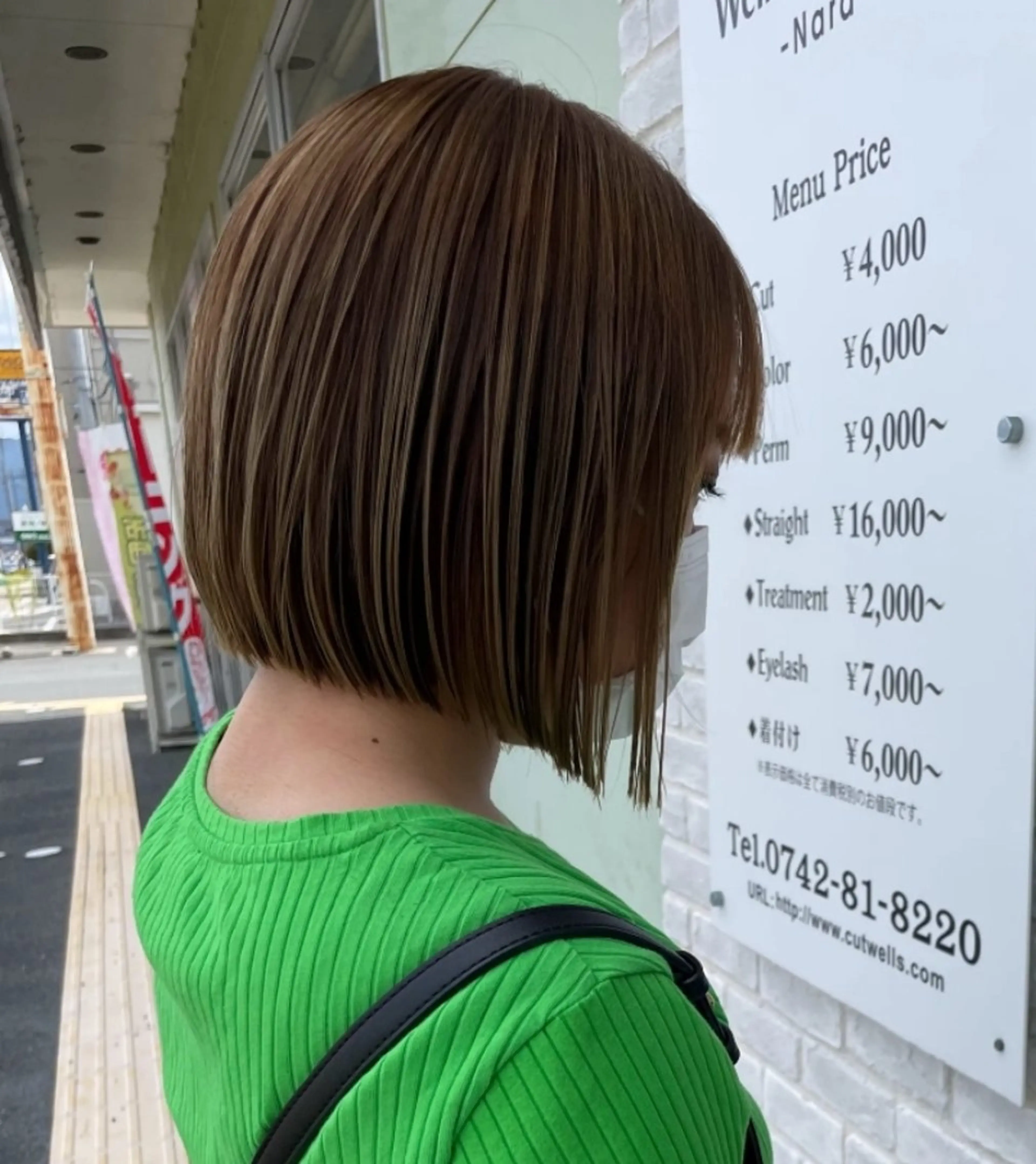 ショート カット ヘアカラー トリートメント 本多 いぶきのヘアスタイル