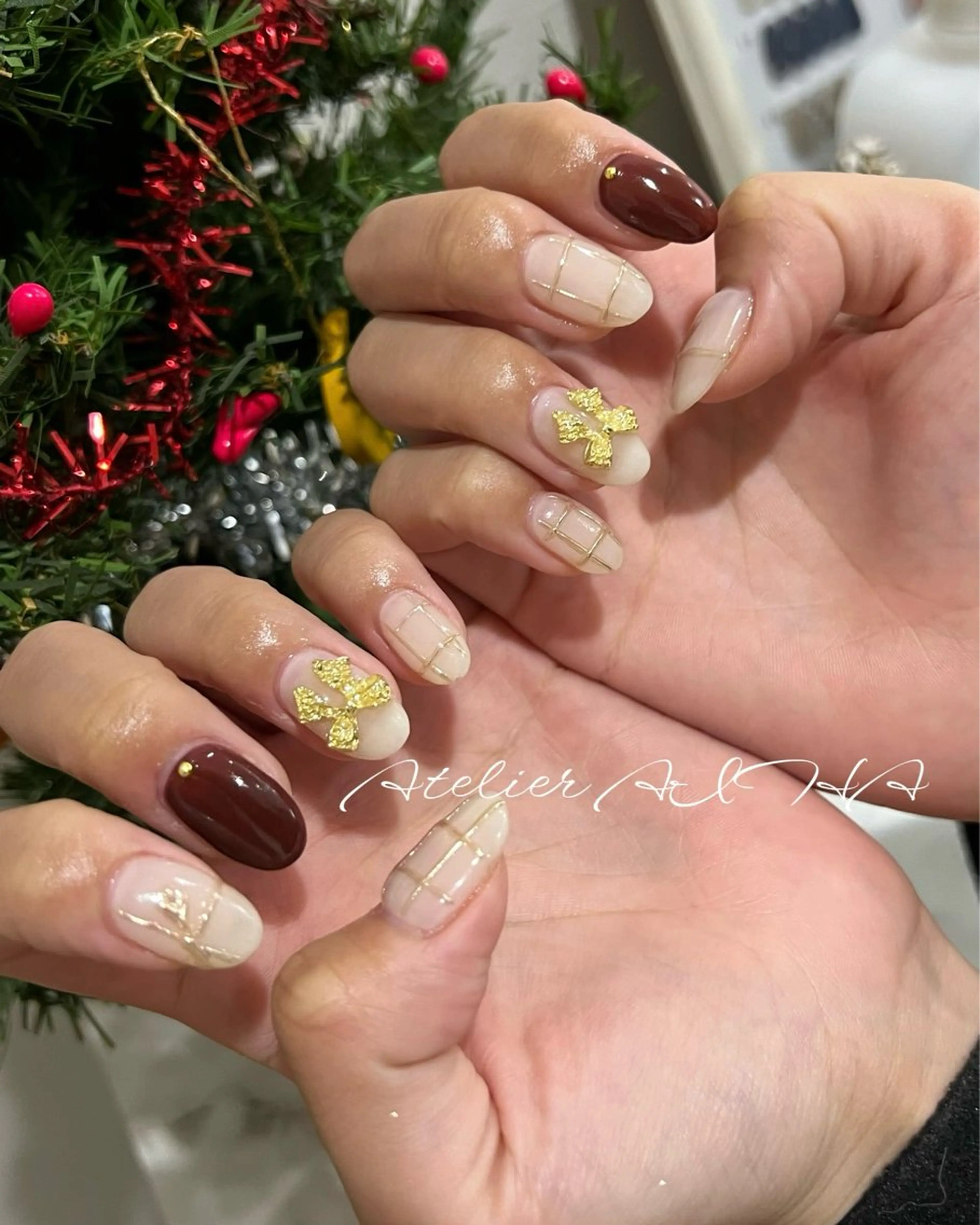 ミディアム アトリエAIHA所属・アトリエAIHA★ フィルイン推奨サロンのネイルデザイン