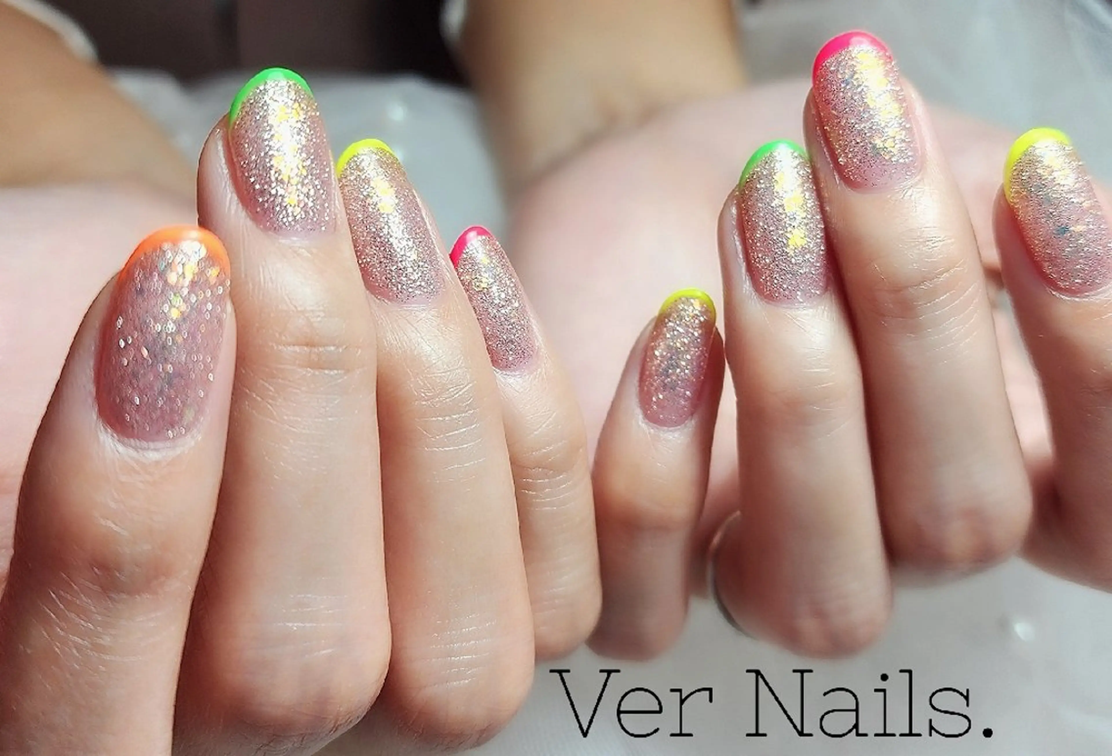 ネイル フラッシュネイル フレンチネイル ハンドネイル Ver  Nails.のその他イメージ