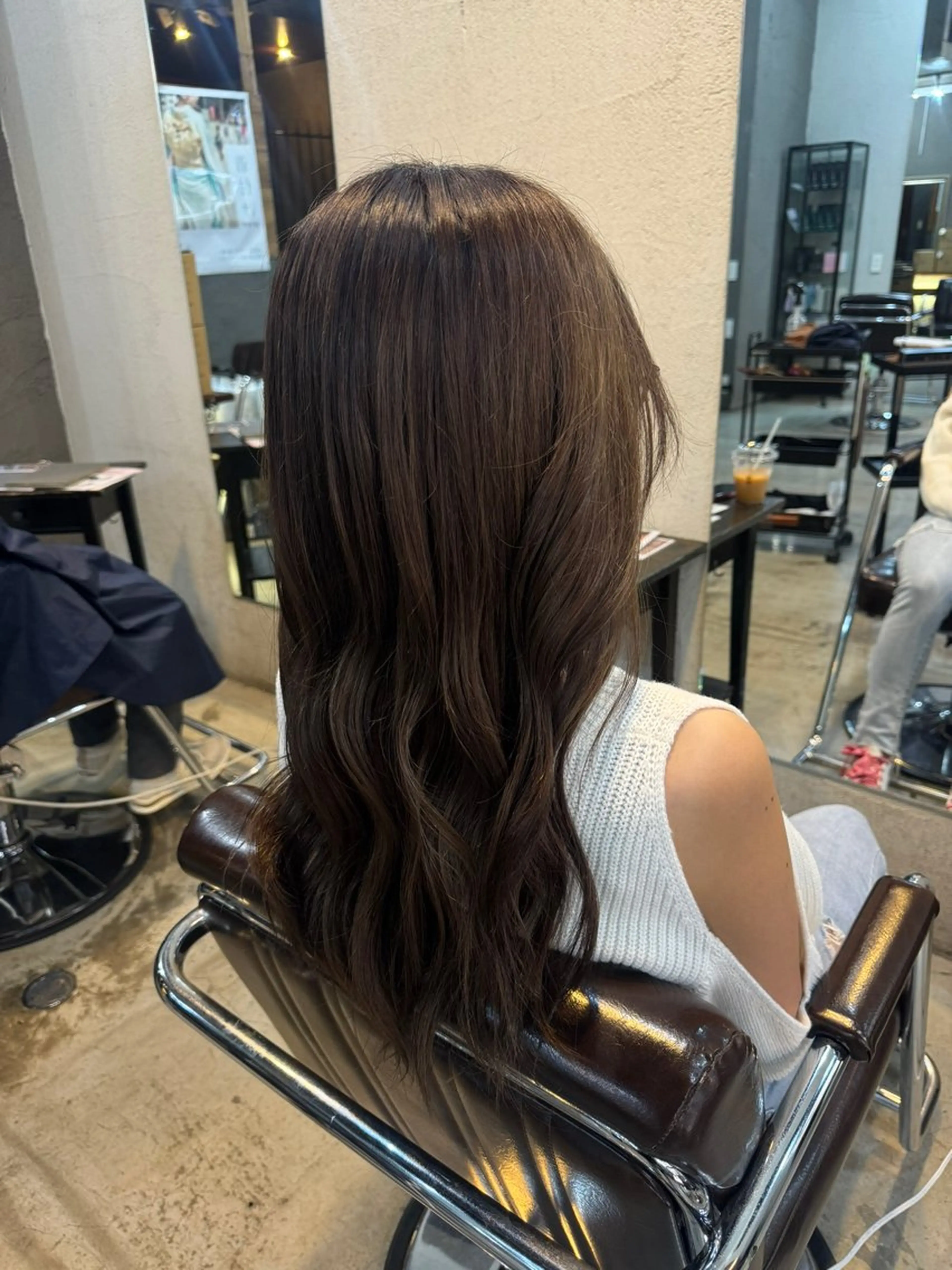 平日限定🍎ブリーチなしワンカラーの写真