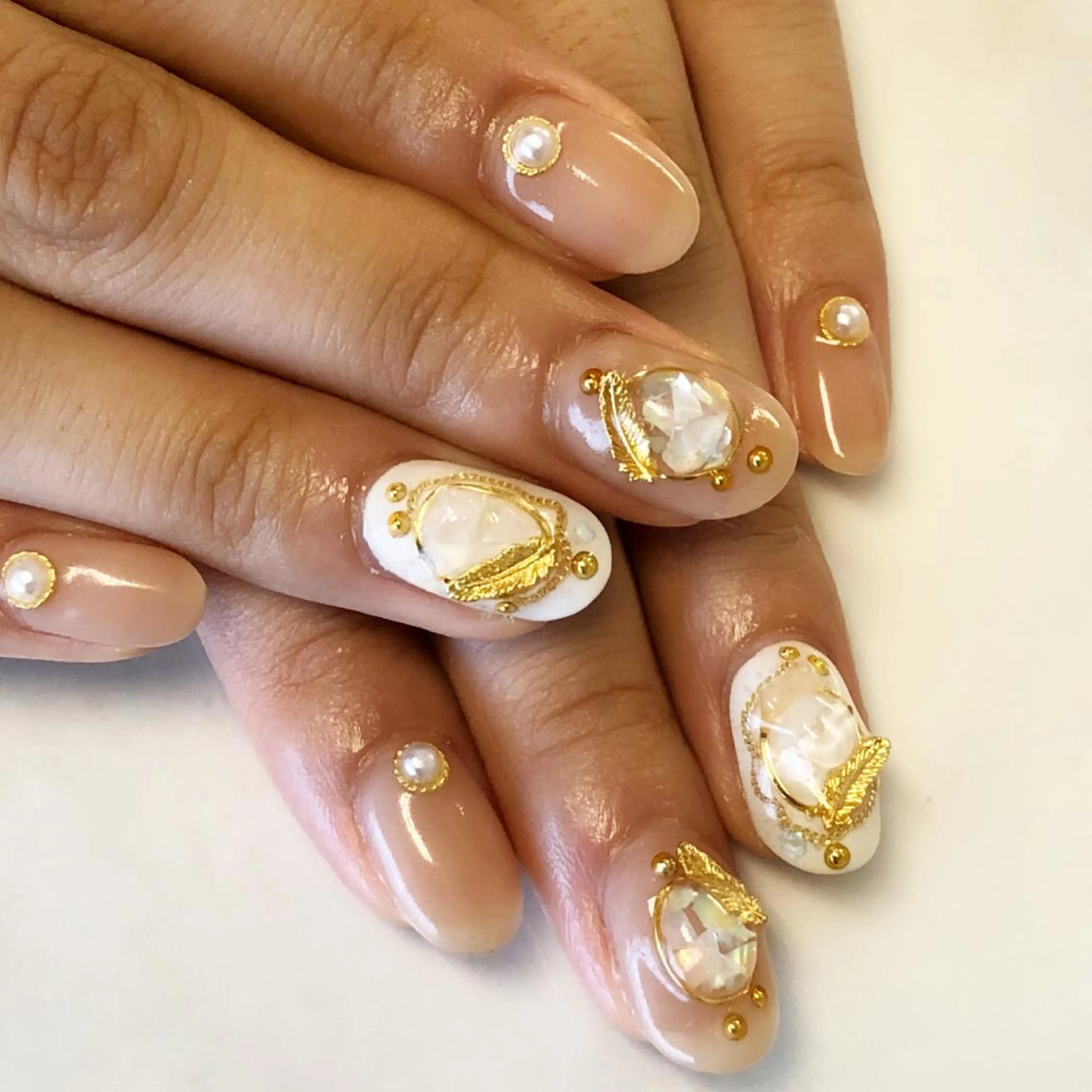 ネイル アートネイル クリアネイル ジェルネイル ぷっくりネイル KIREIE NAILSのネイルデザイン