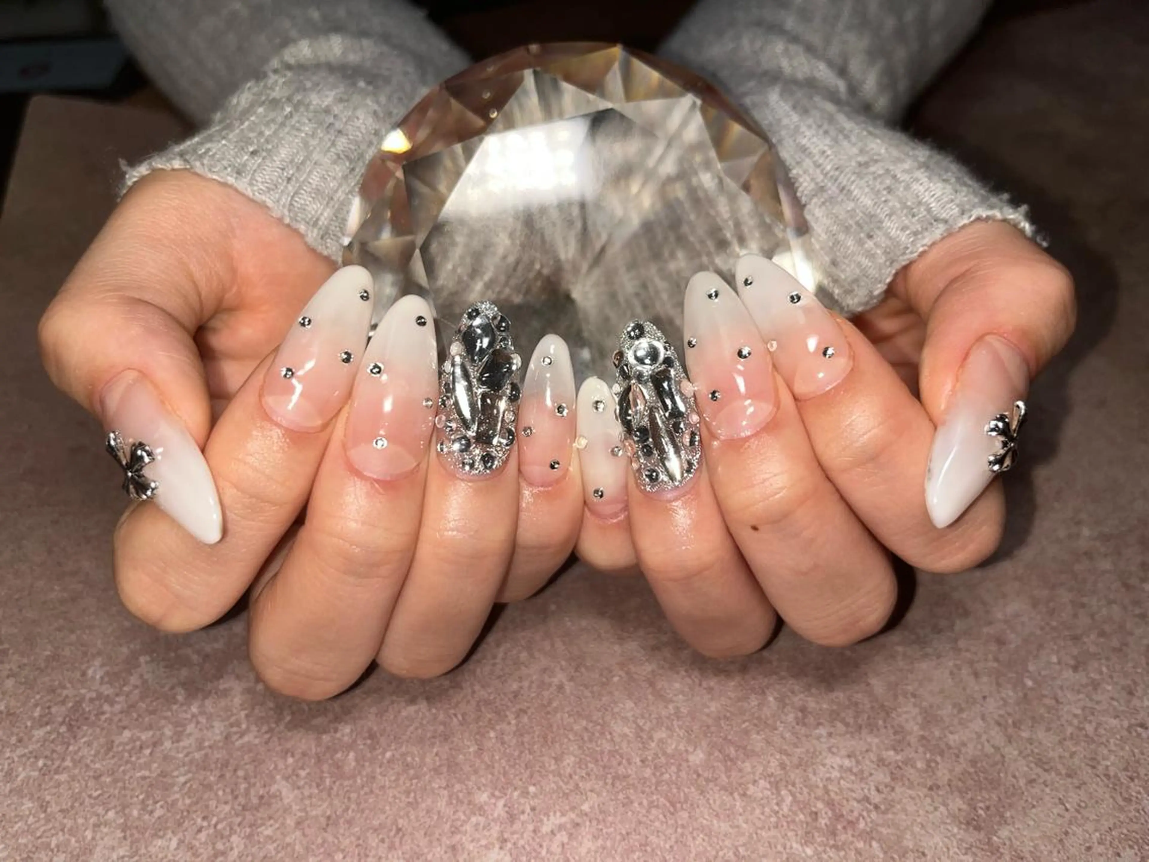 ネイル スカルプネイル nail salon M'U【エムユー】のネイルデザイン