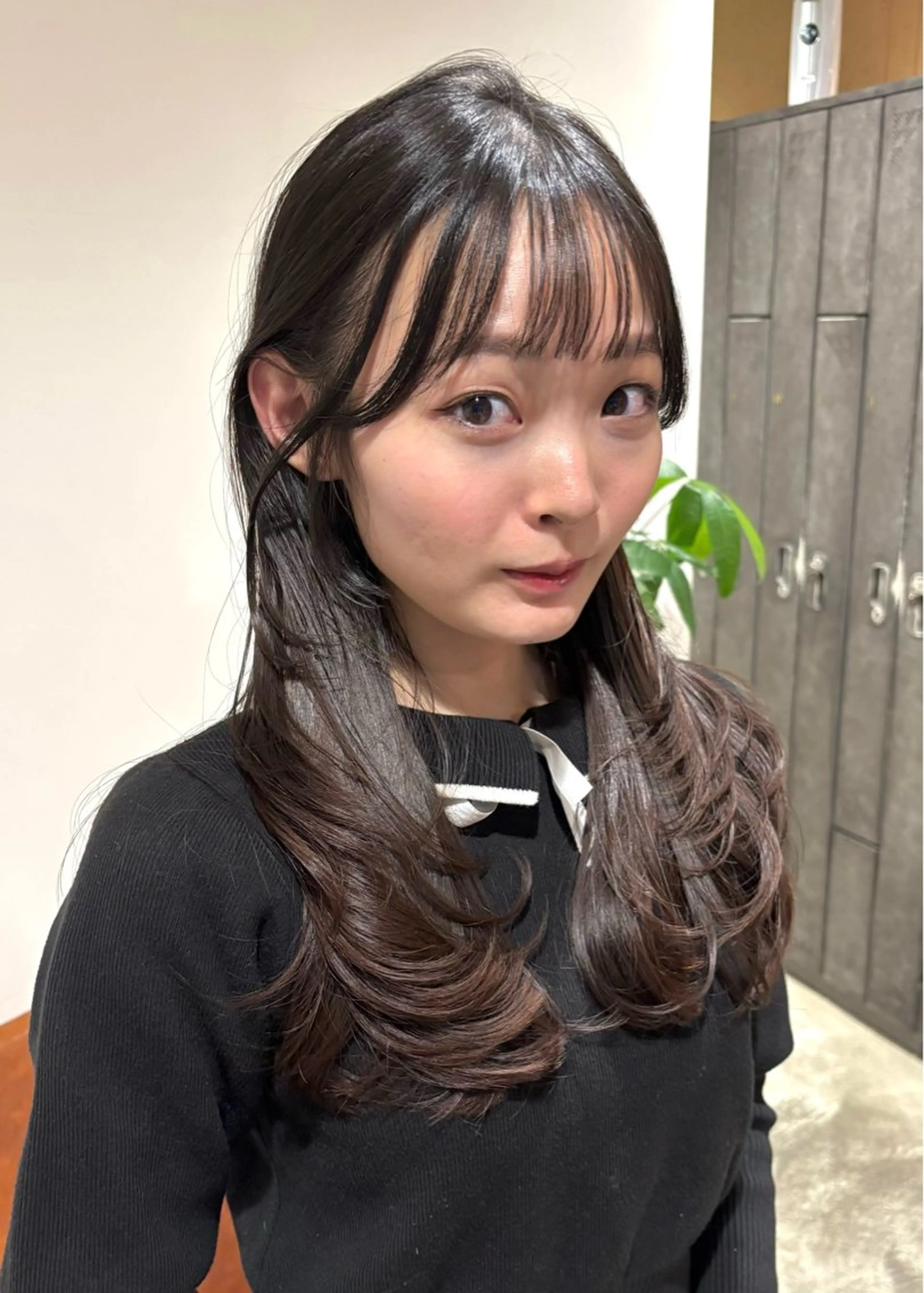 ロング レイヤーカット カット 梅田美容室/カット /Maoのヘアスタイル