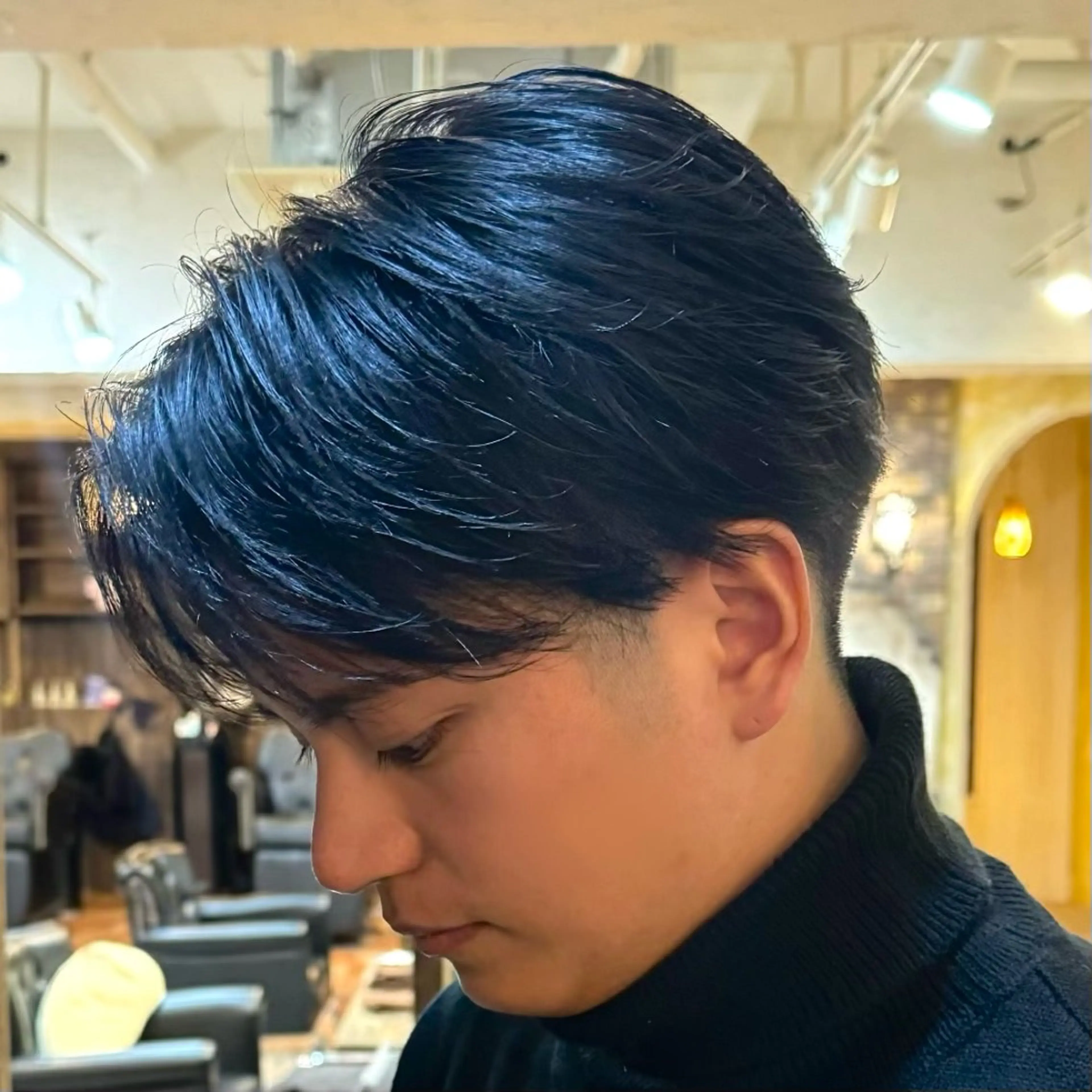 メンズ カット 韓国ヘア🫧艶カラー 🫧髪質改善/オオヤのヘアスタイル
