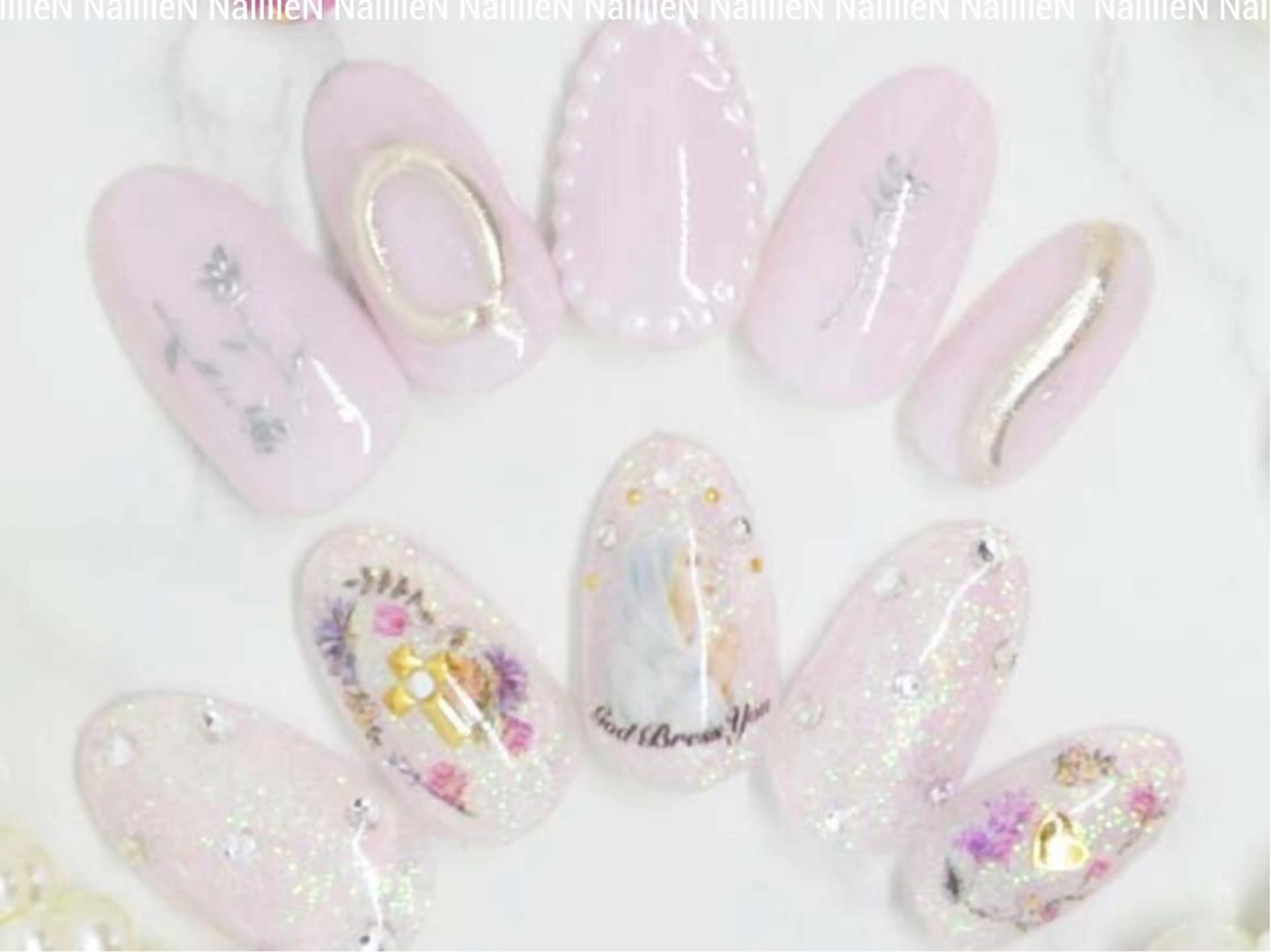 ネイル パステルネイル 春ネイル Nail lieNのネイルデザイン