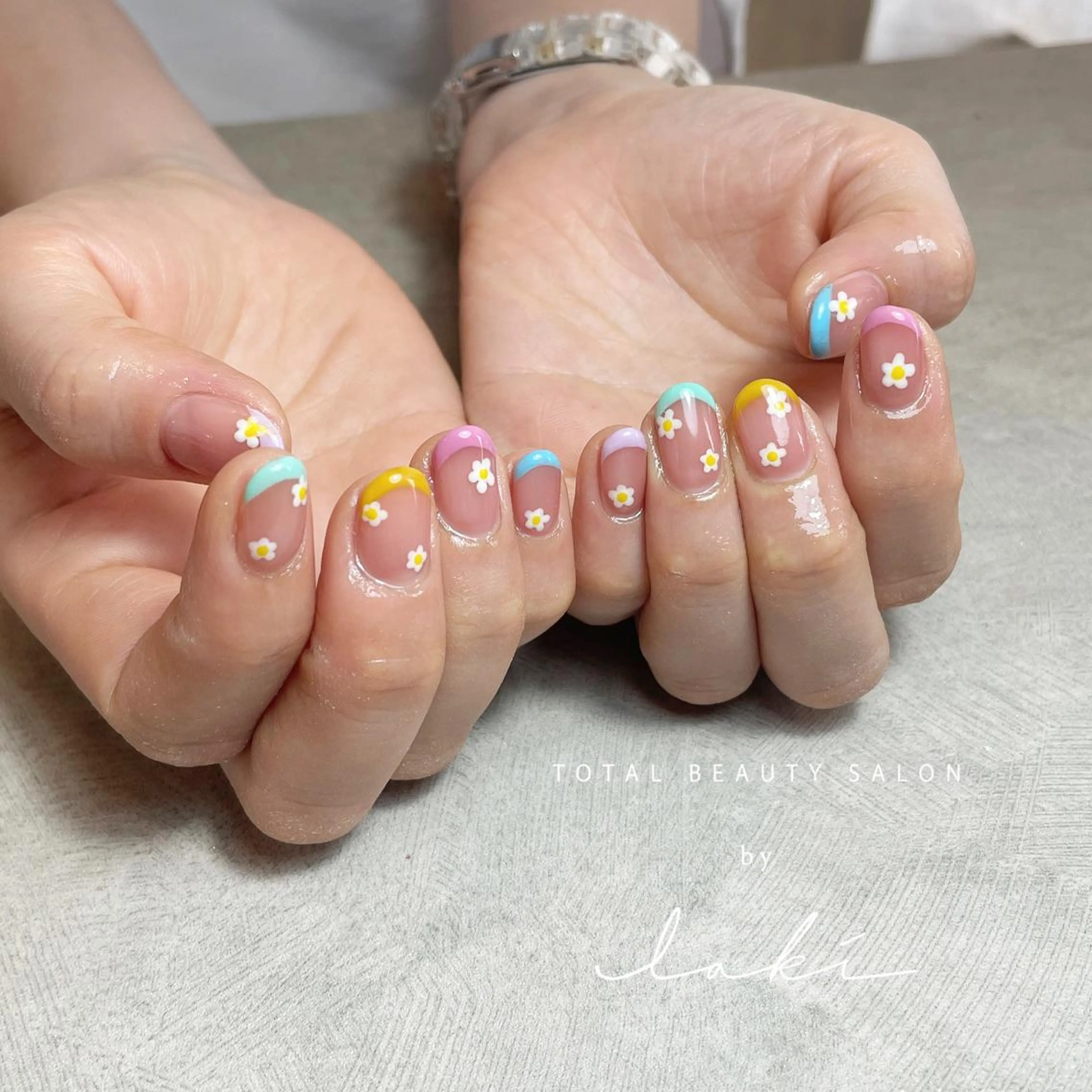 ネイル フレンチネイル ハンドネイル my&所属・my&_ maimiのネイルデザイン