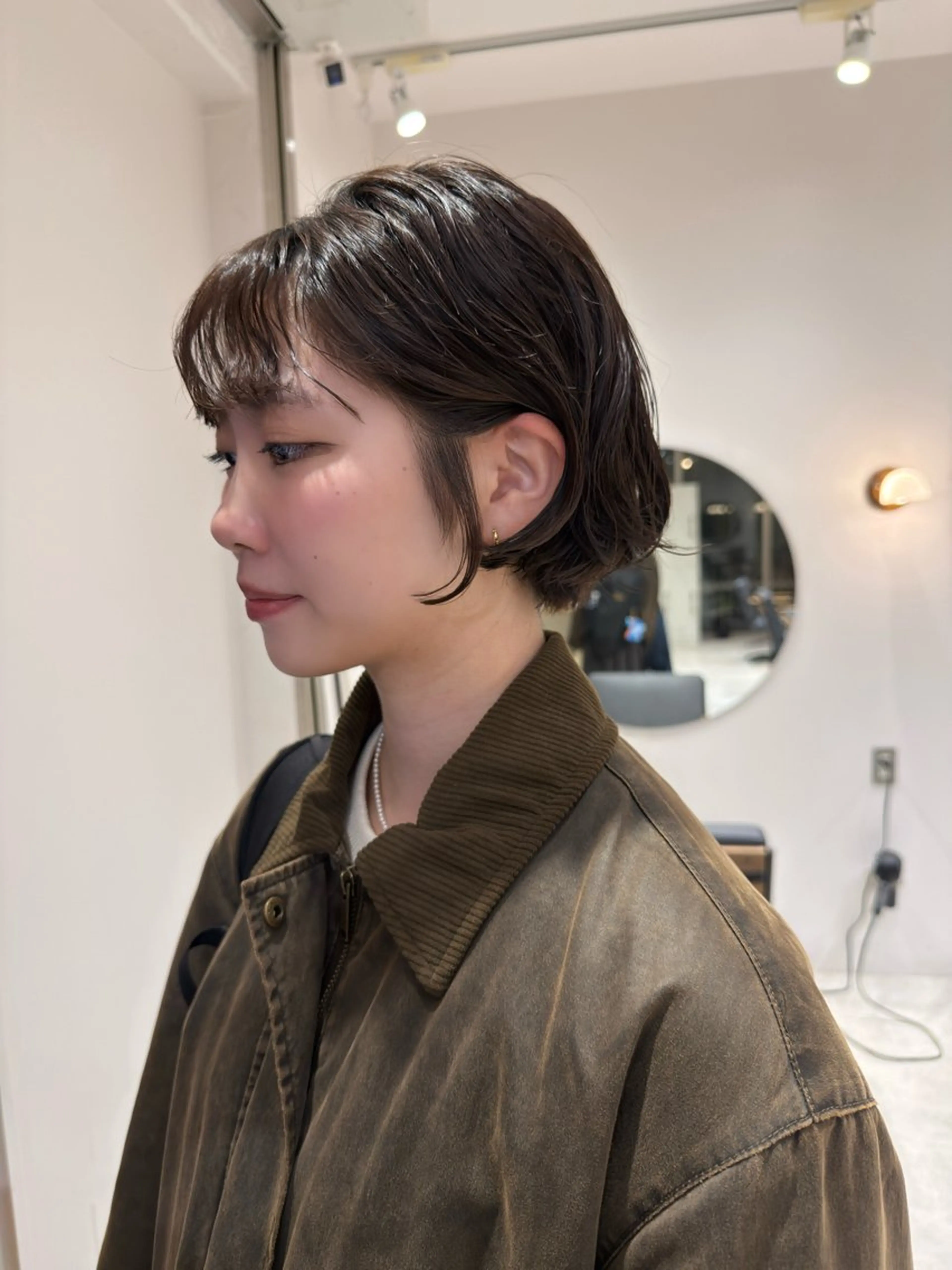 ショート パーマ パーマ/ボブ /レイヤー チヒロのヘアスタイル