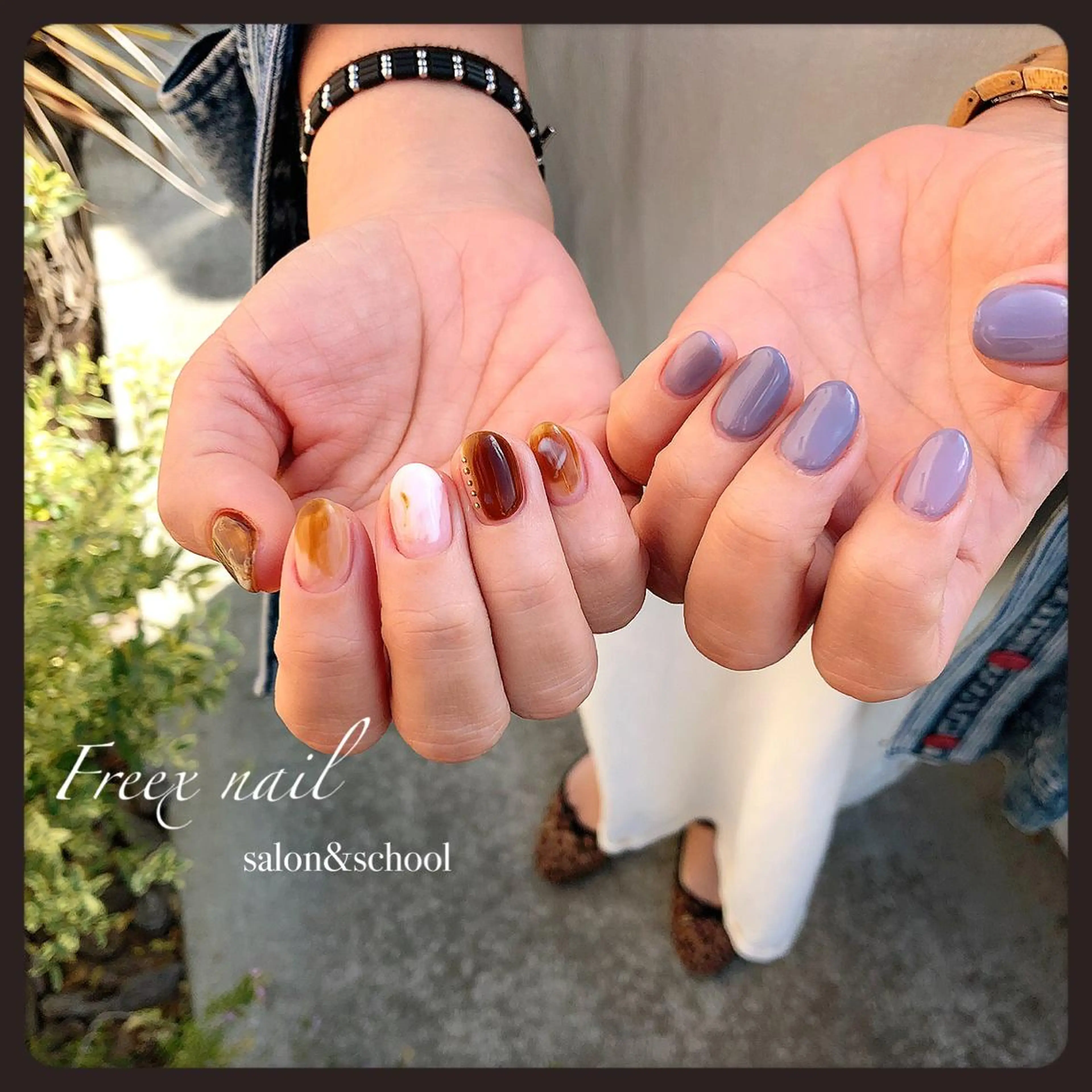 ネイル Freex nail所属・freex nail /ニュアンス/個性派のネイルデザイン