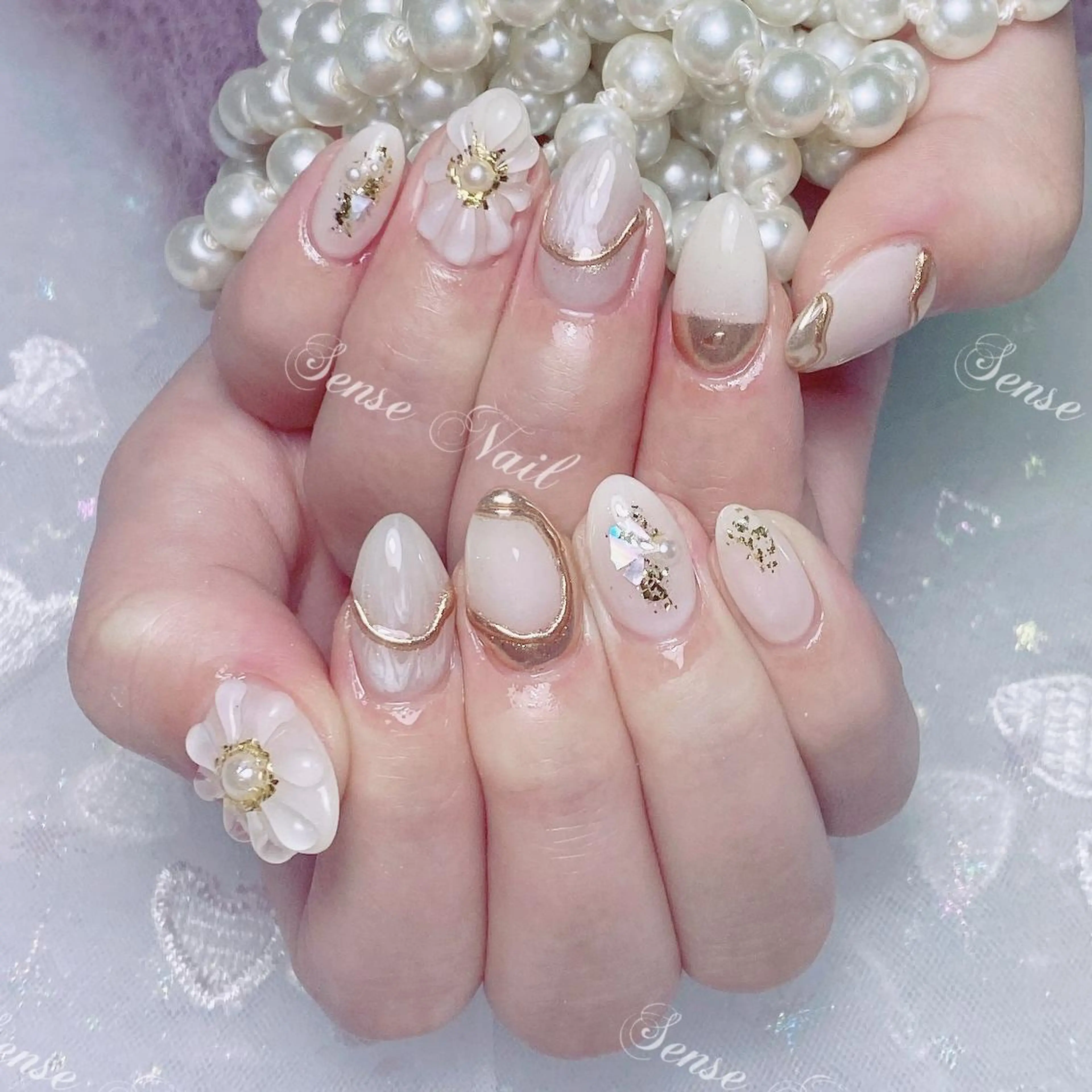 ネイル ハンドネイル 🎀Sense Nail新宿店🎀のネイルデザイン