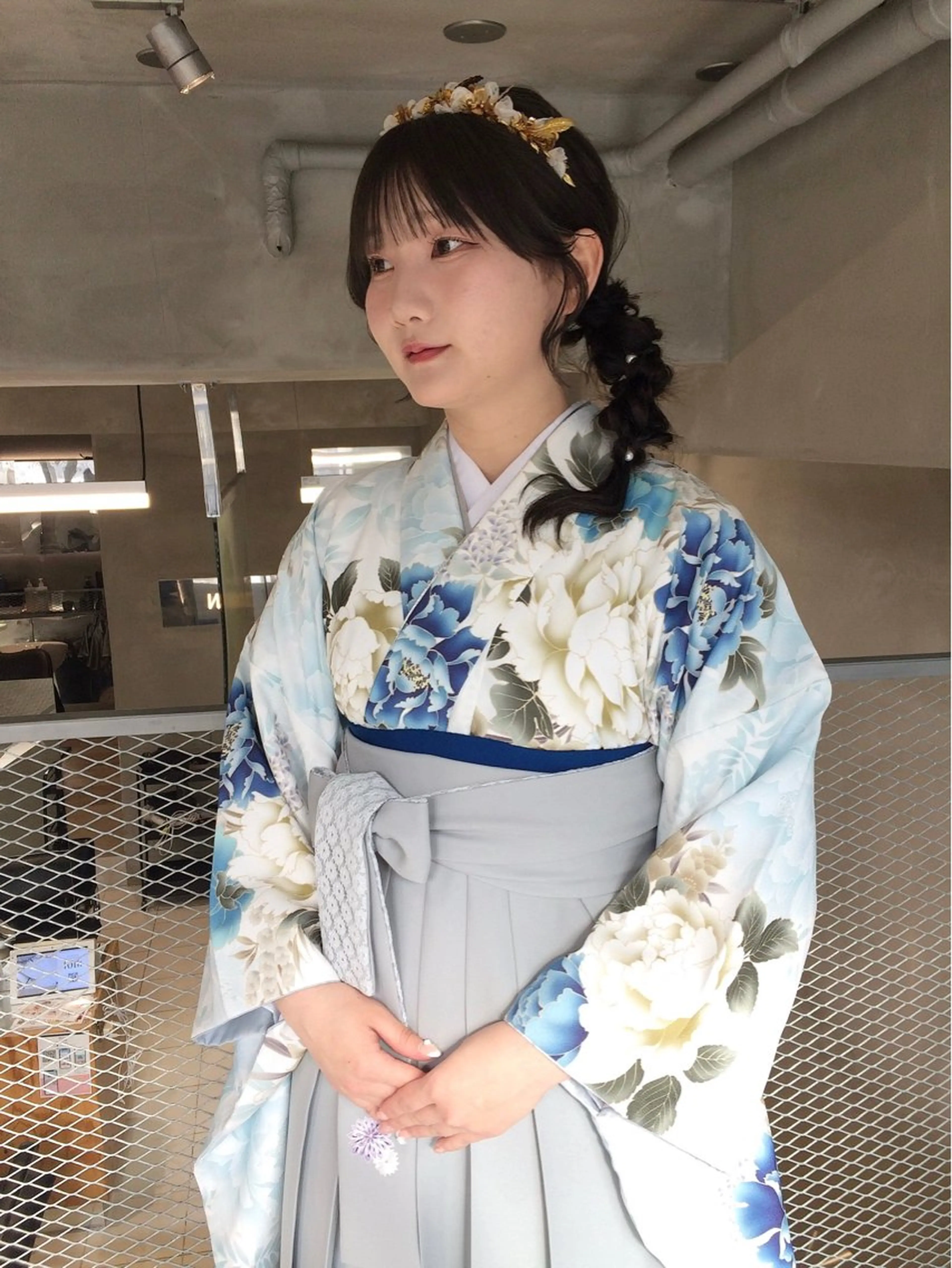 着付け 透明感カラー/set /hana🍀🪽‪のヘアスタイル