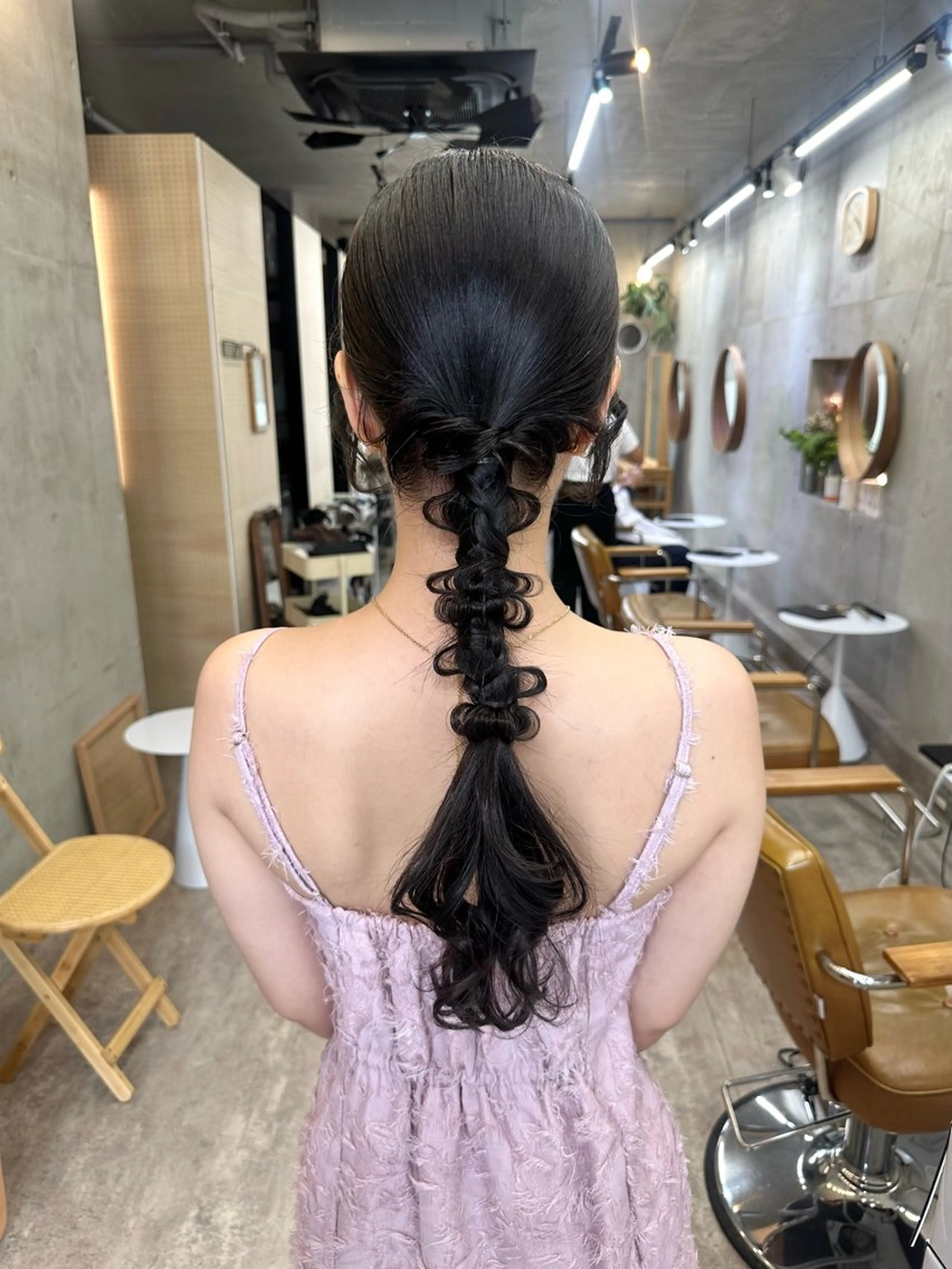 ロング ヘアアレンジ ヘアセット レイヤーカット💫 ／HARUKA🎀のヘアスタイル