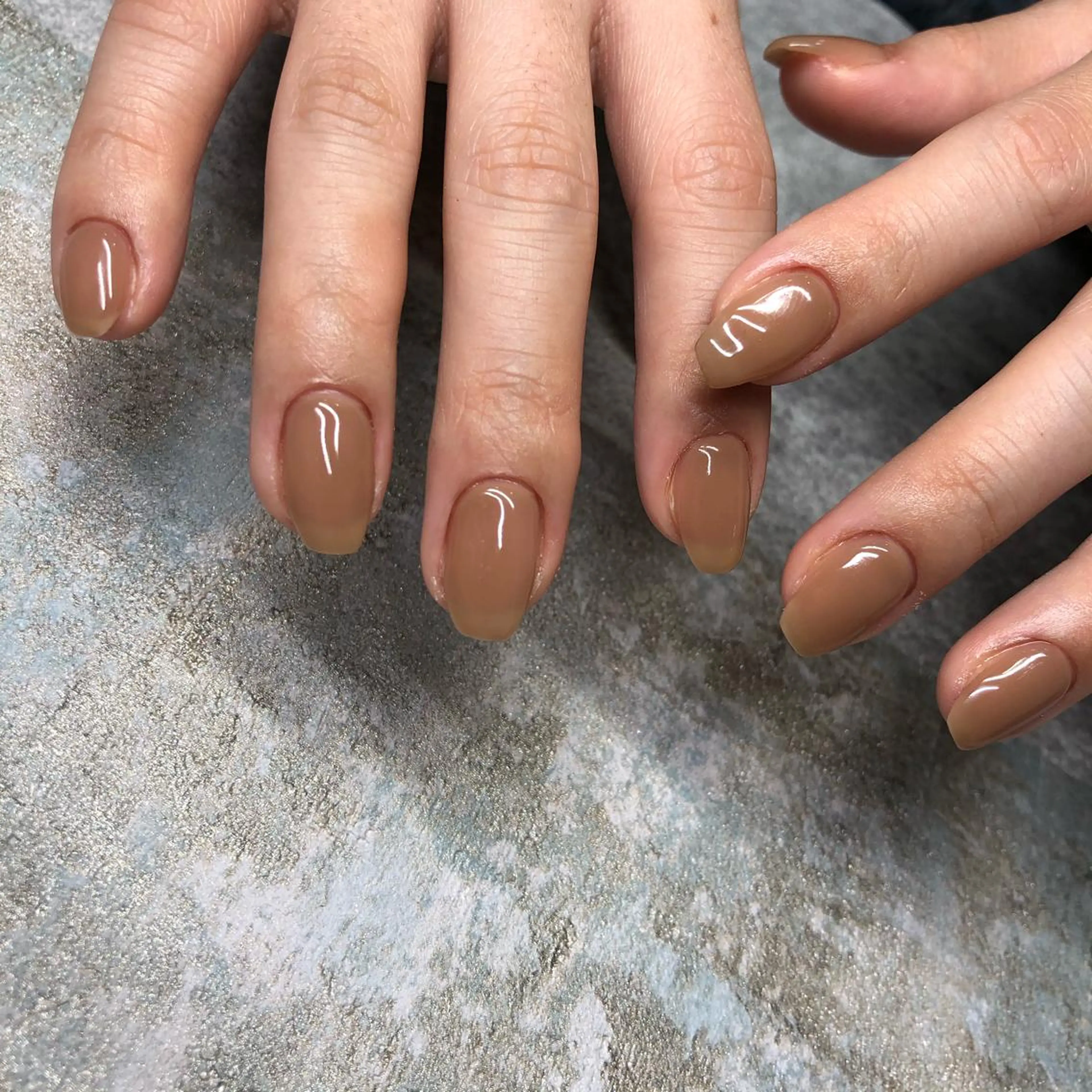 ロング カラー ヘアアレンジ キッズ ネイル マツエク・マツパ ハンドネイル 福田 加奈のネイルデザイン