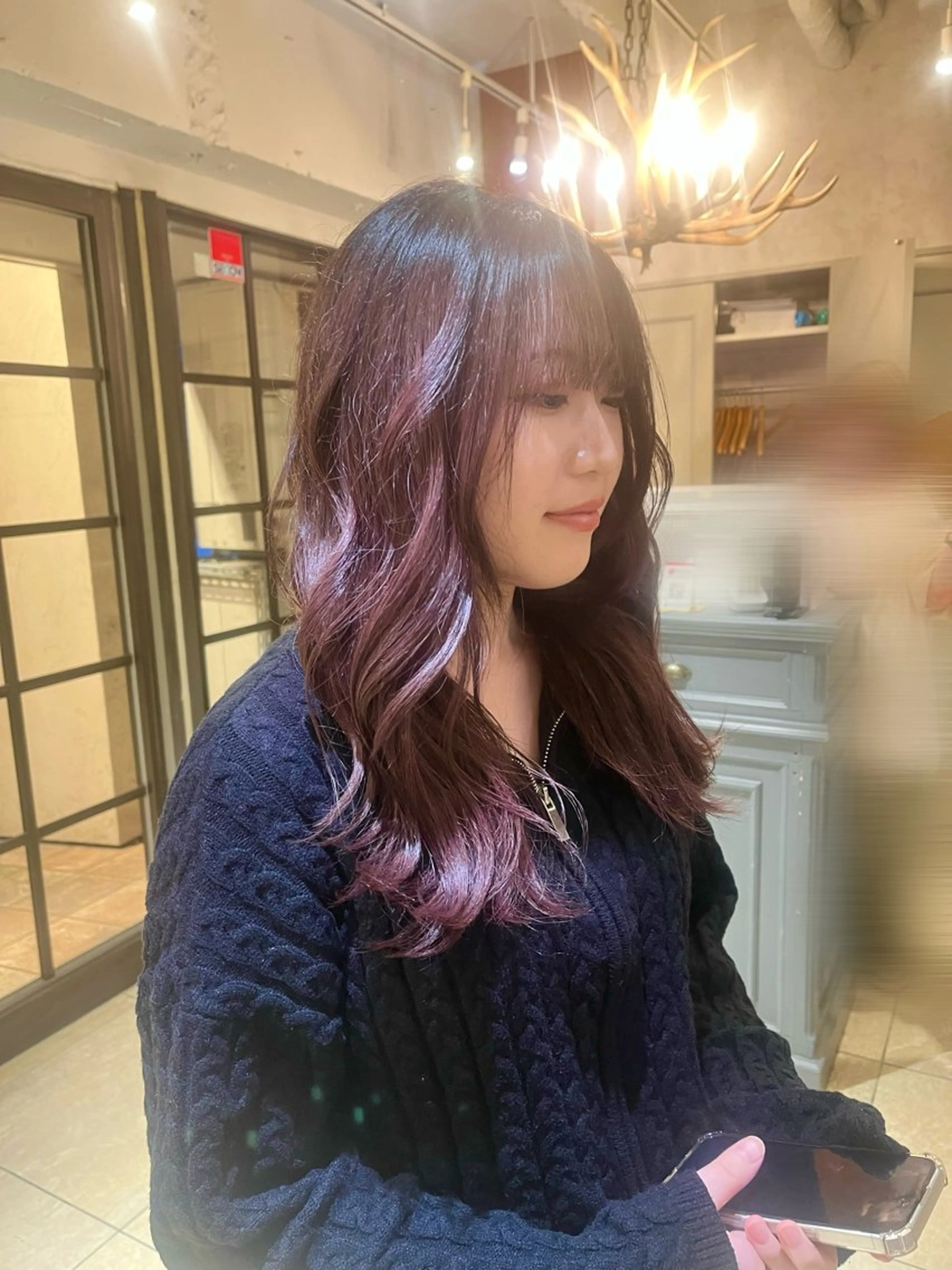 カラー Liberte所属・🍒暖色🍒髪質 改善_yura🐰のヘアスタイル