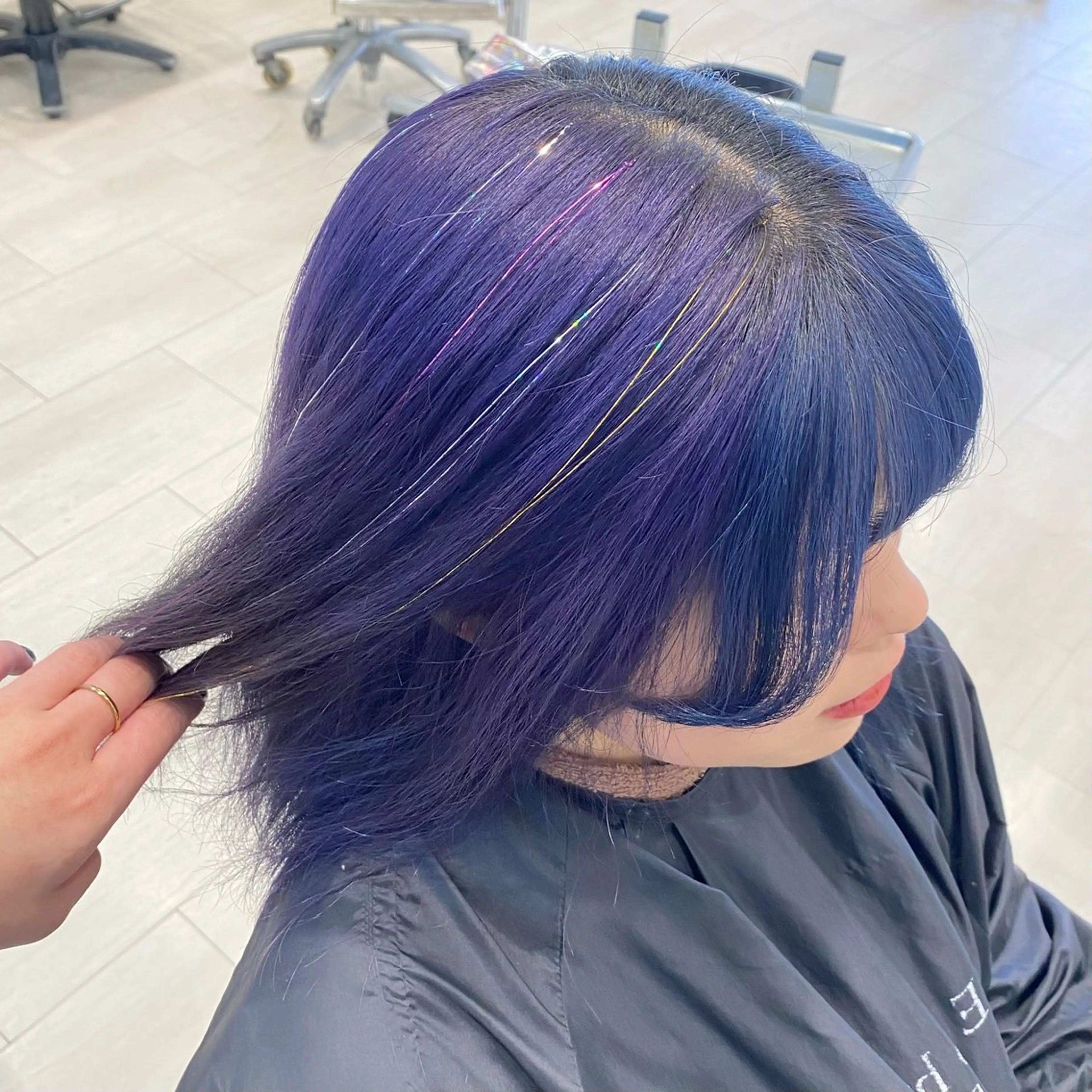 セミロング カラー エクステ &so.／ meru🐑🌱のヘアスタイル