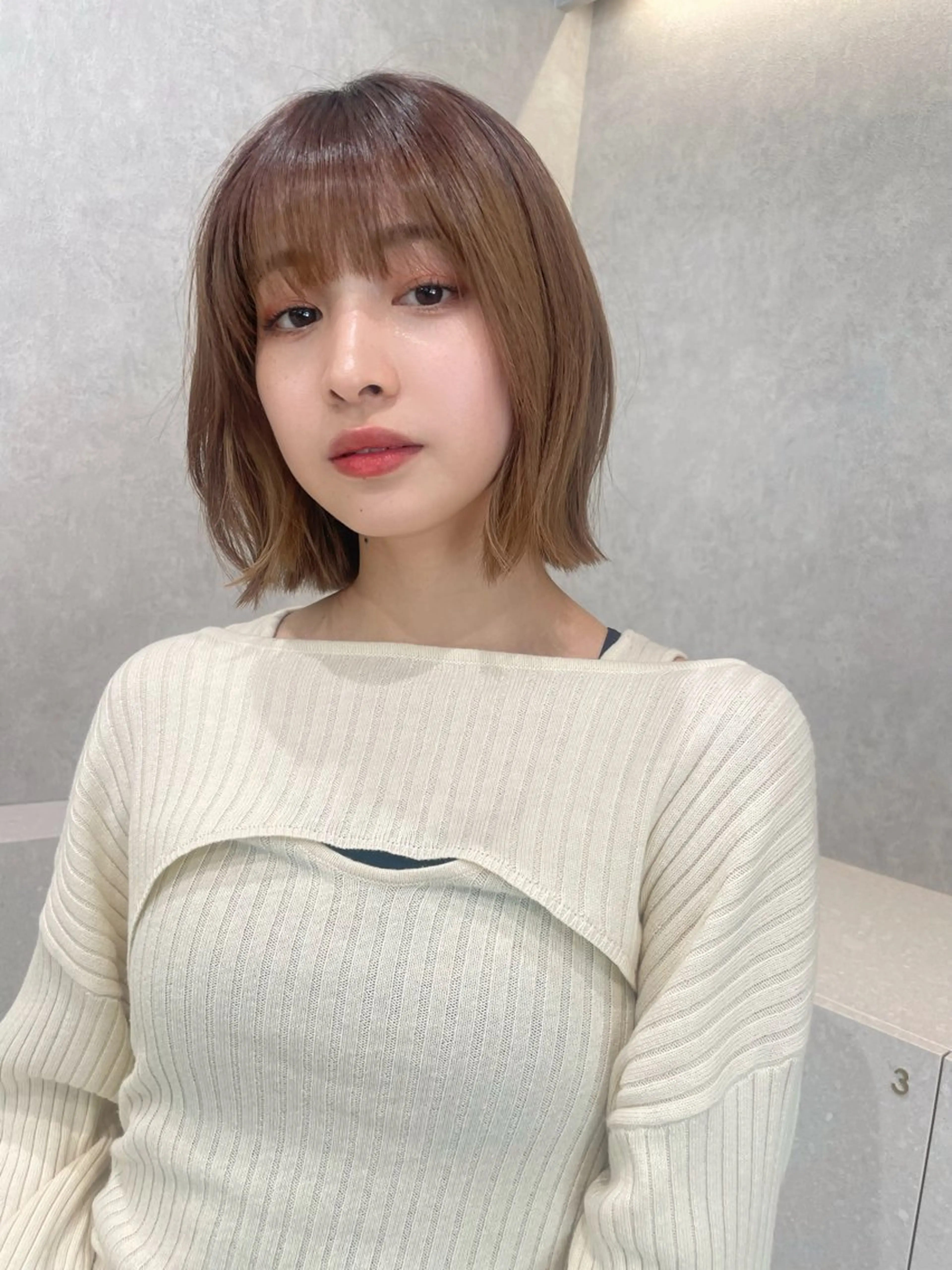 ショート レイヤー/韓国/ 顔周り/しんやのヘアスタイル