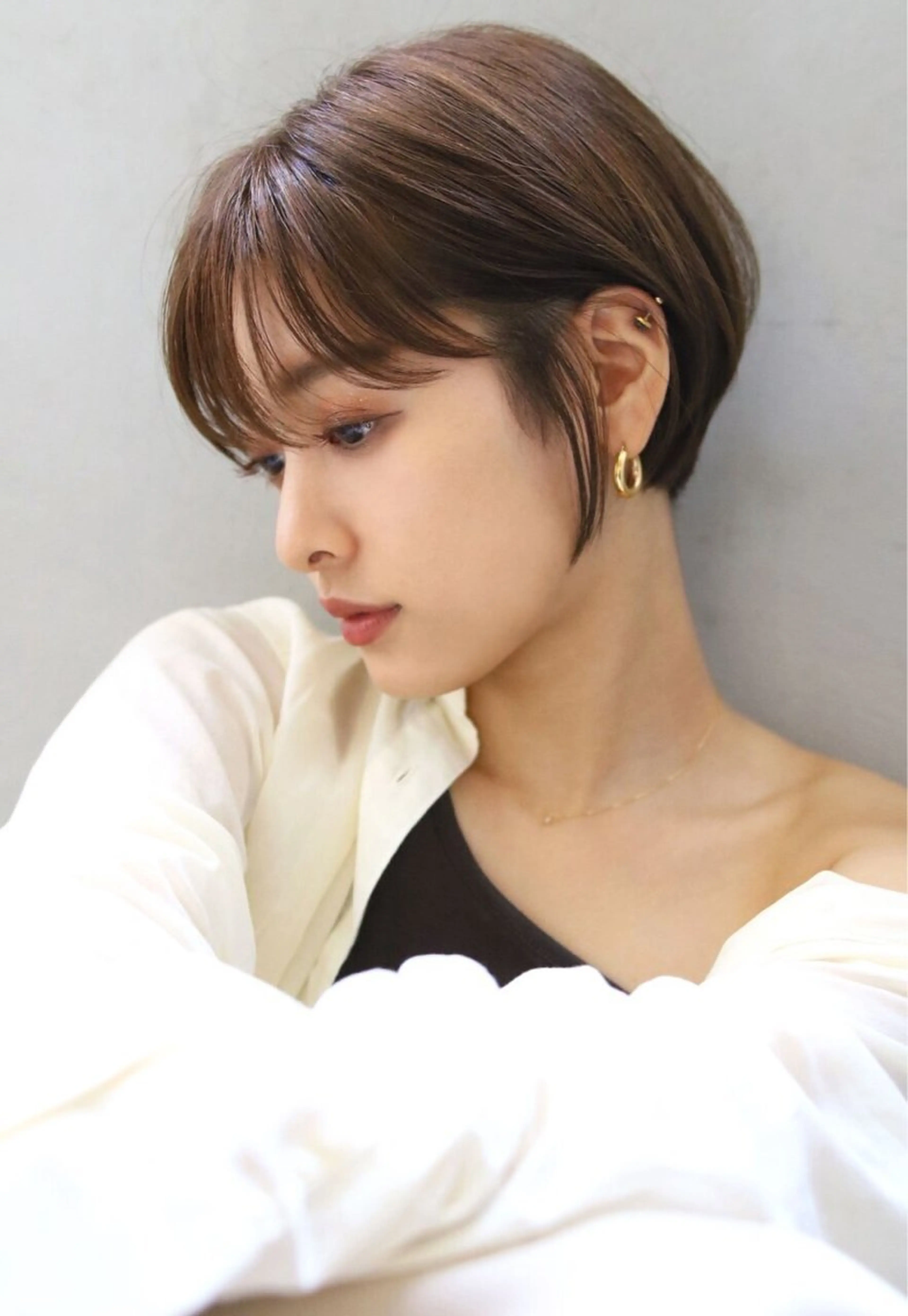 ショート カラー marfe天王寺 髪質改善/メンズのヘアスタイル