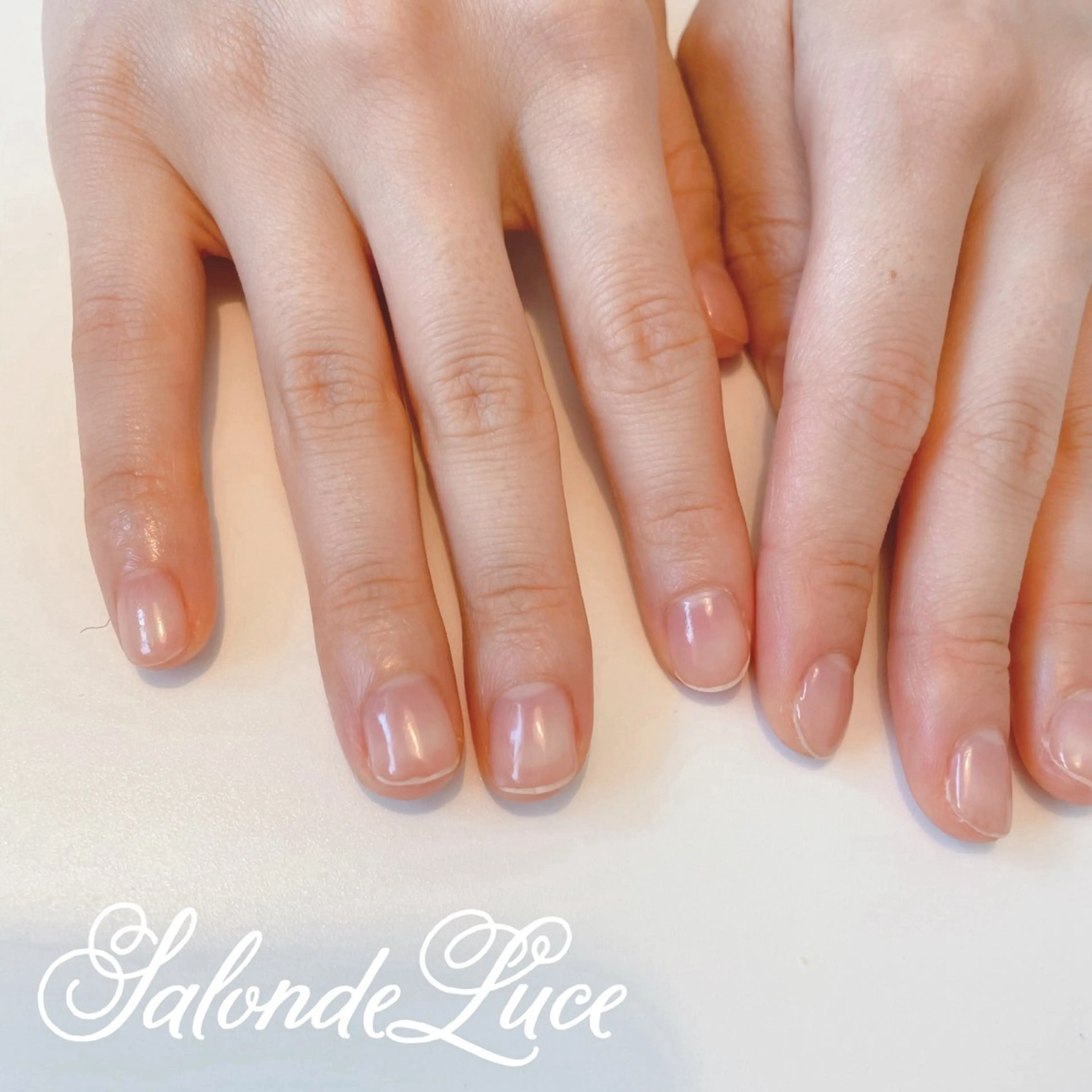 ネイル クリアネイル Salon de Luceのネイルデザイン