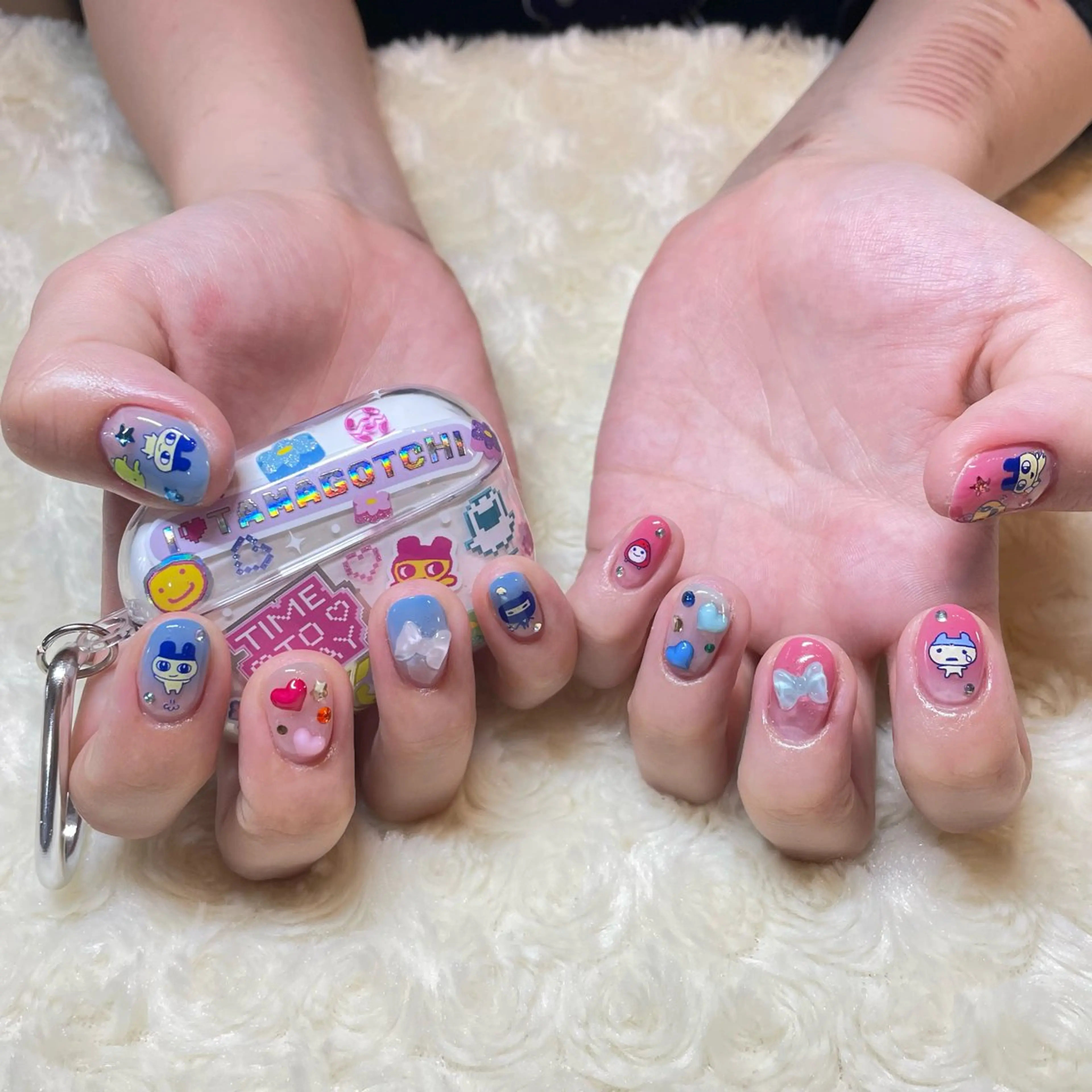 ネイル 持ち込み ハンドネイル aime Sakiのネイルデザイン