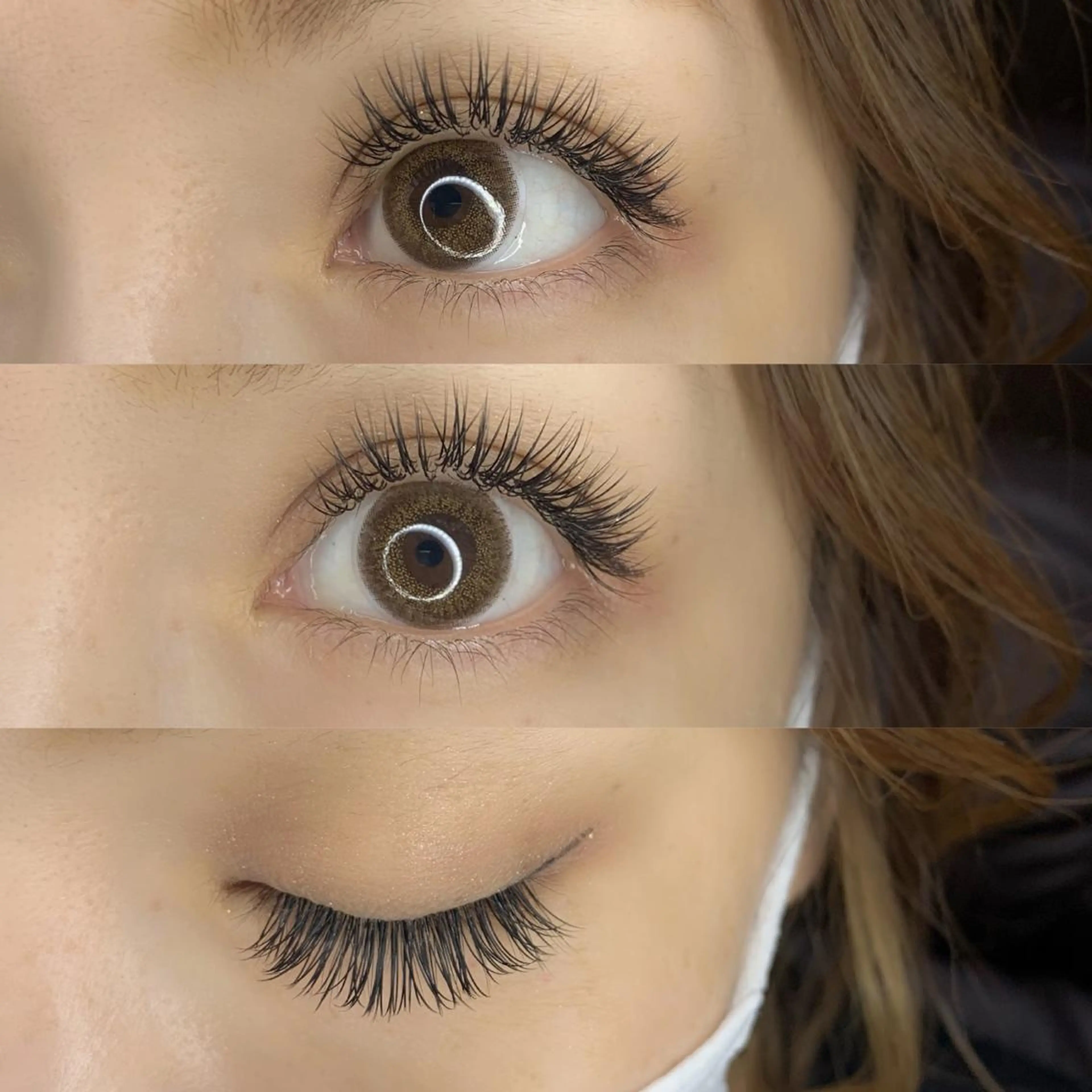 マツエク・マツパ 付け放題 Dカール フラットラッシュ マツエク mk eyelashのマツエク・マツパデザイン