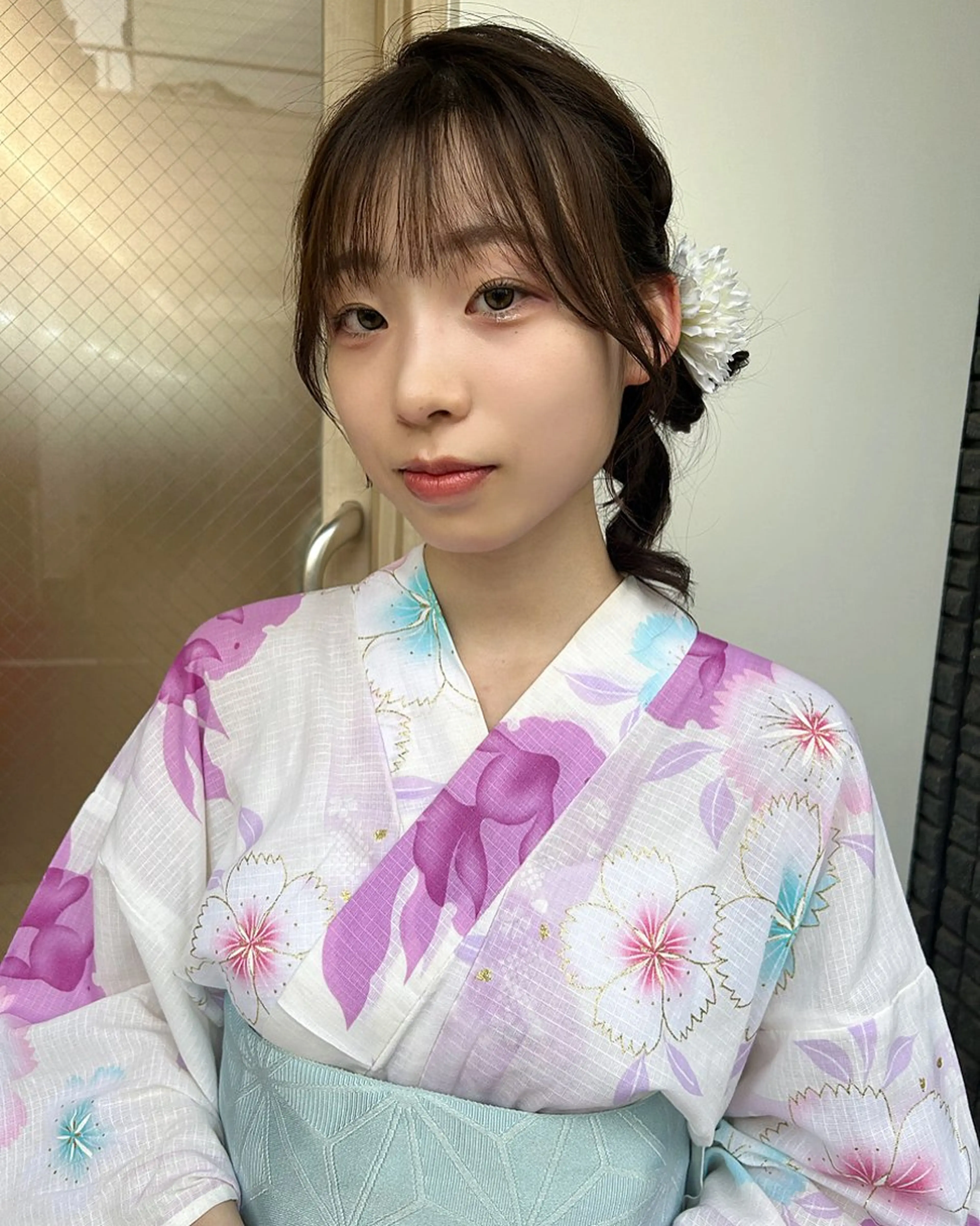 ロング お団子ヘア null 《 栞 》のヘアスタイル