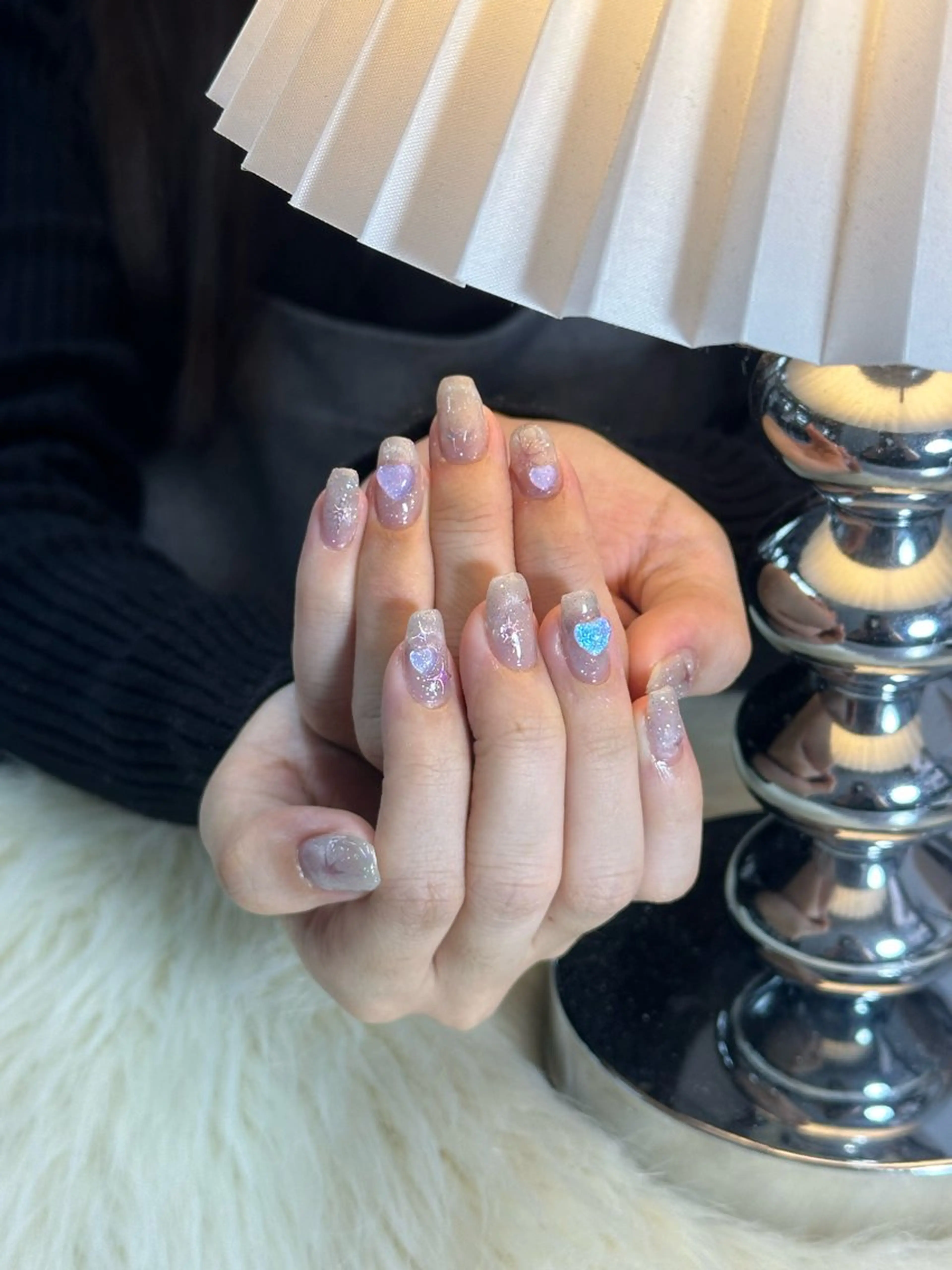 ネイル アートネイル ジェルネイル グラデーション パラジェル ワンホンネイル ハンドネイル if Hair＆Nail Salon所属・IKA /海外ネイル /個性派/ワンホンのネイルデザイン