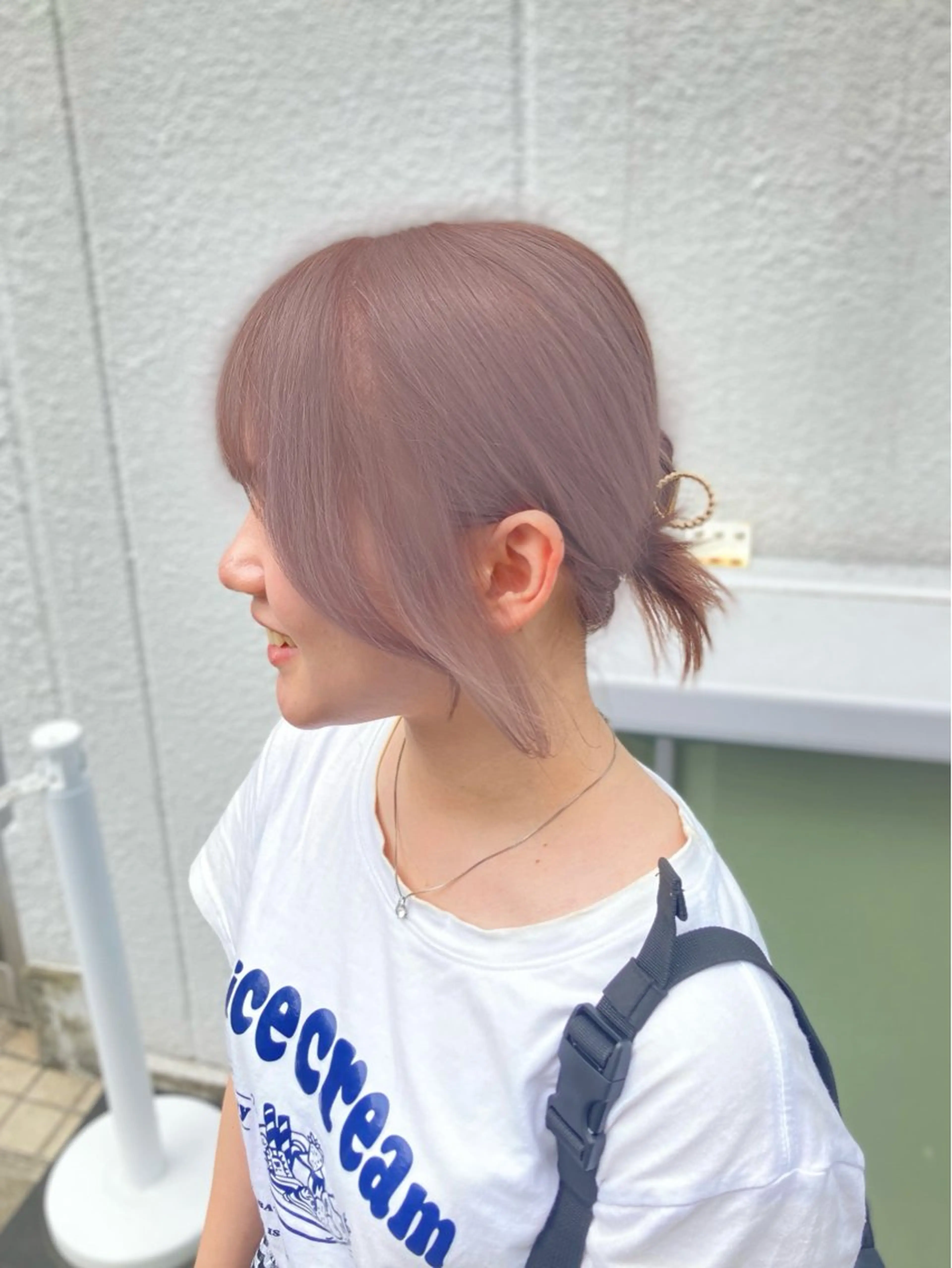 セミロング カラー カット ヘアカラー トリートメント ウルフレイヤー エクステ/kokiのヘアスタイル