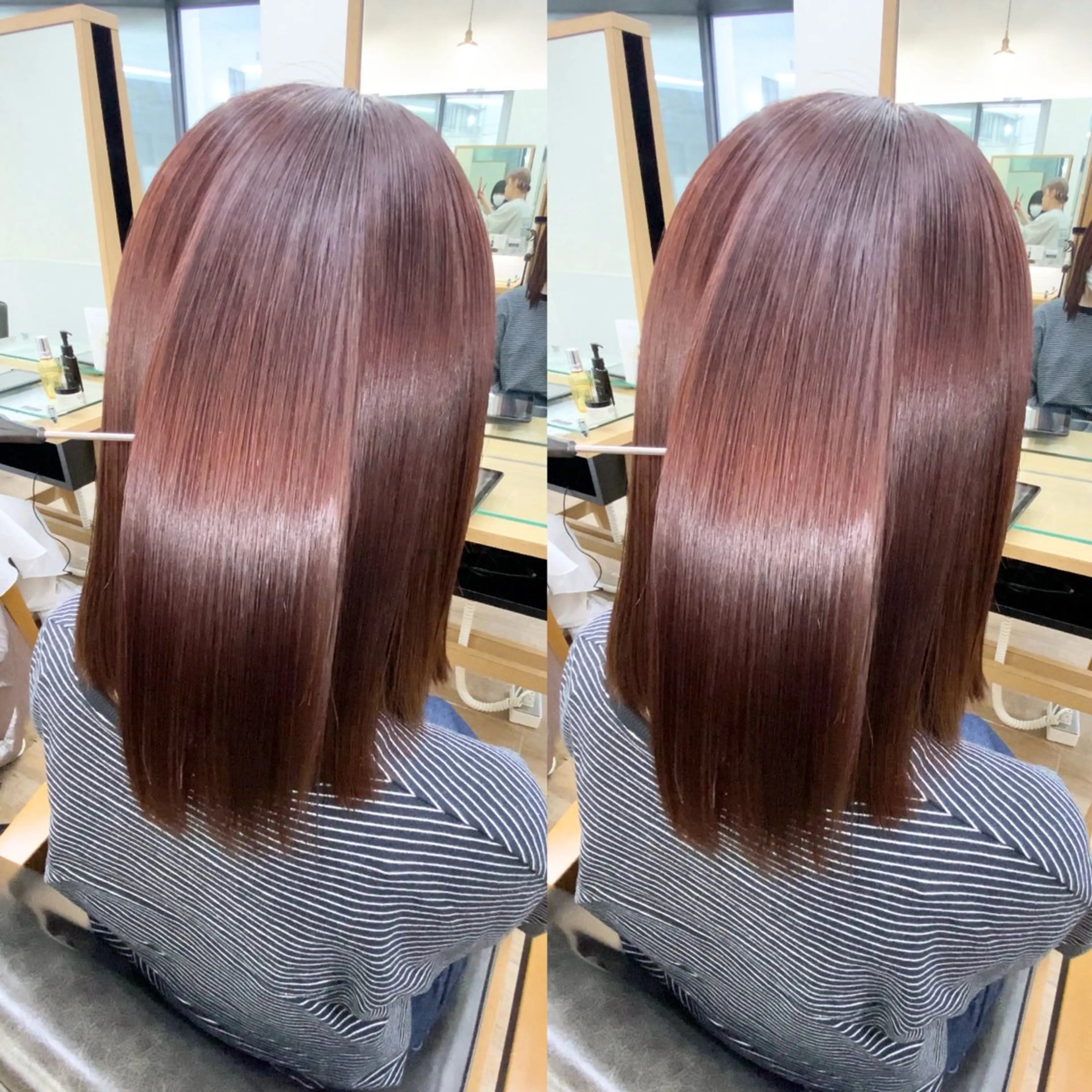カラー ダブルカラー 🌙ｃｈｉｎａｒｉのヘアスタイル