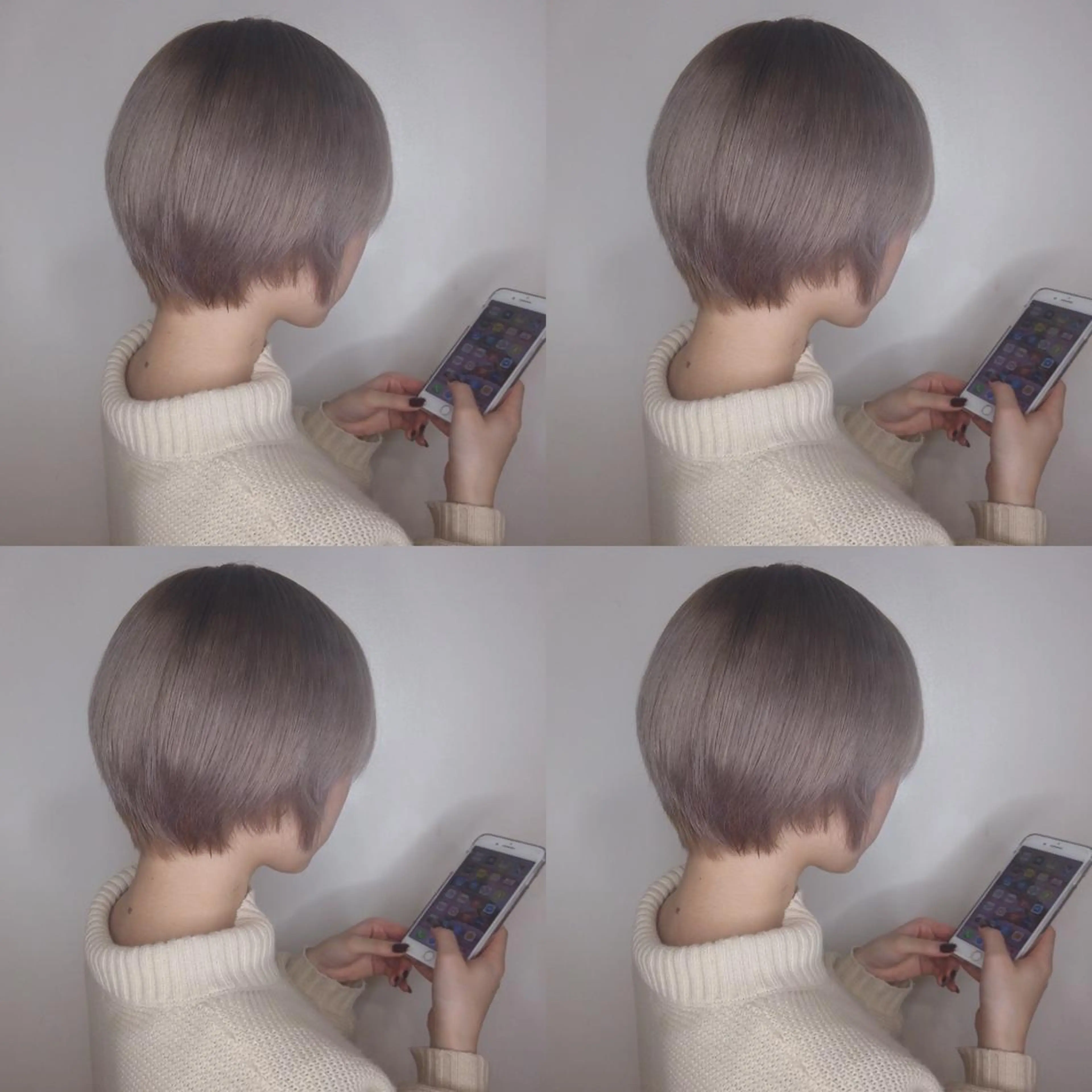 ショート カラー ヘアアレンジ ブリーチ ケアブリーチ 透明感カラー 外国人風カラー カット ヘアカラー トリートメント 竹内啓太 ボブのヘアスタイル