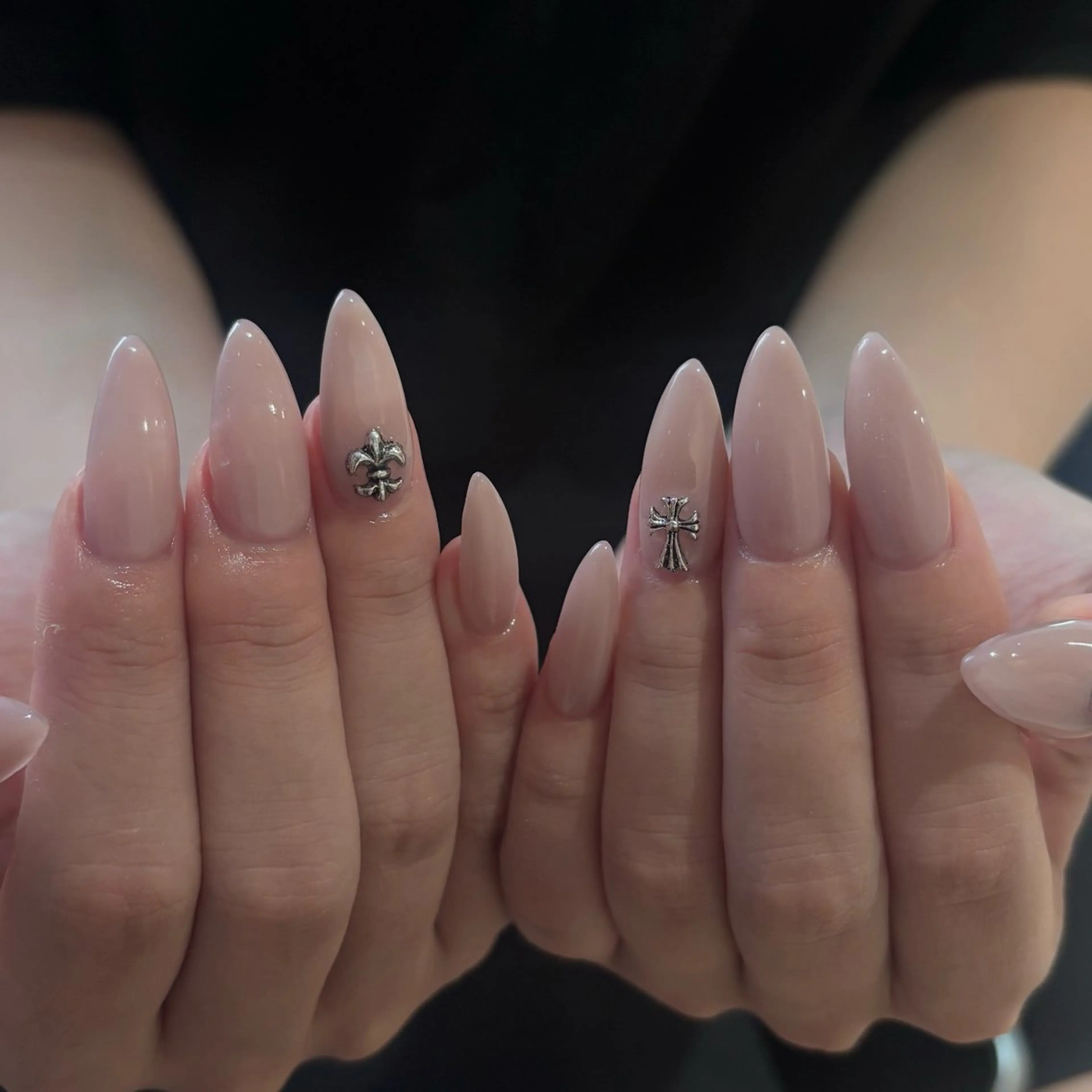 ネイル ハンドネイル 🩶韓国/ワンホン myu🩶のネイルデザイン