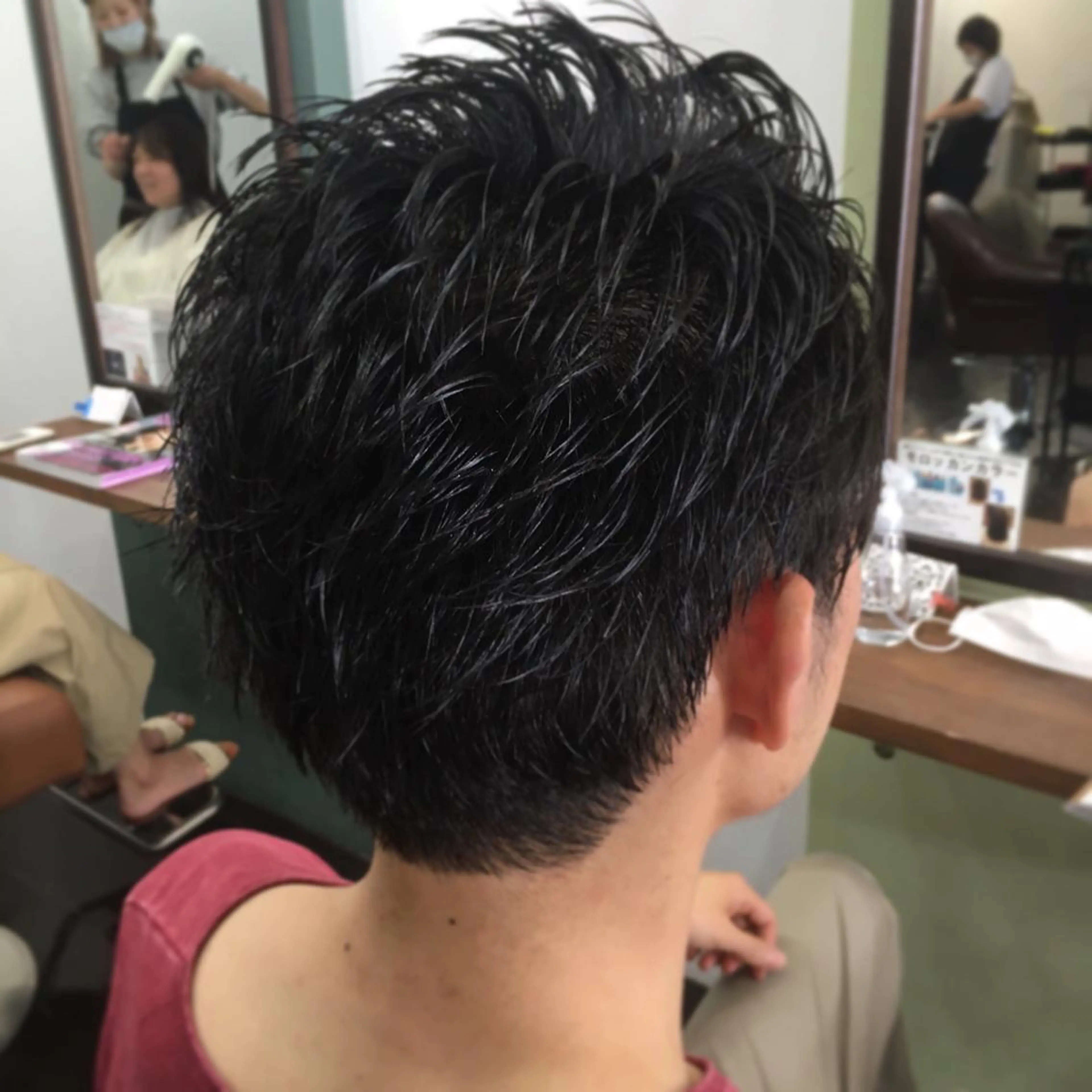 【⚡️驚き価格⚡️】メンズカット👨＋プチスパ💆＋眉カット💇＋スタイリング💈の写真
