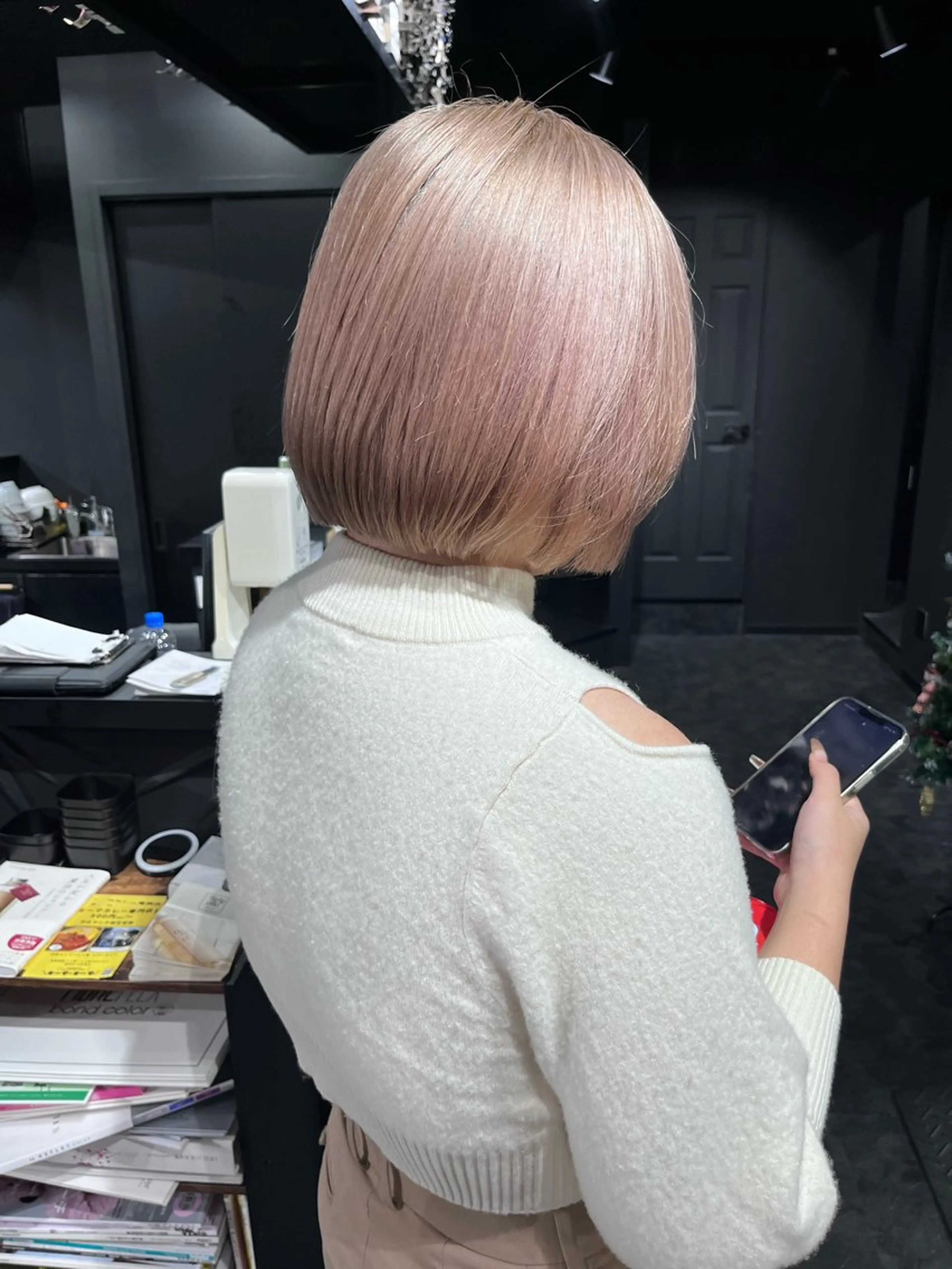 ミディアム カラー カット ブリーチ・レイヤ ー特化🔥 ちかまるのヘアスタイル