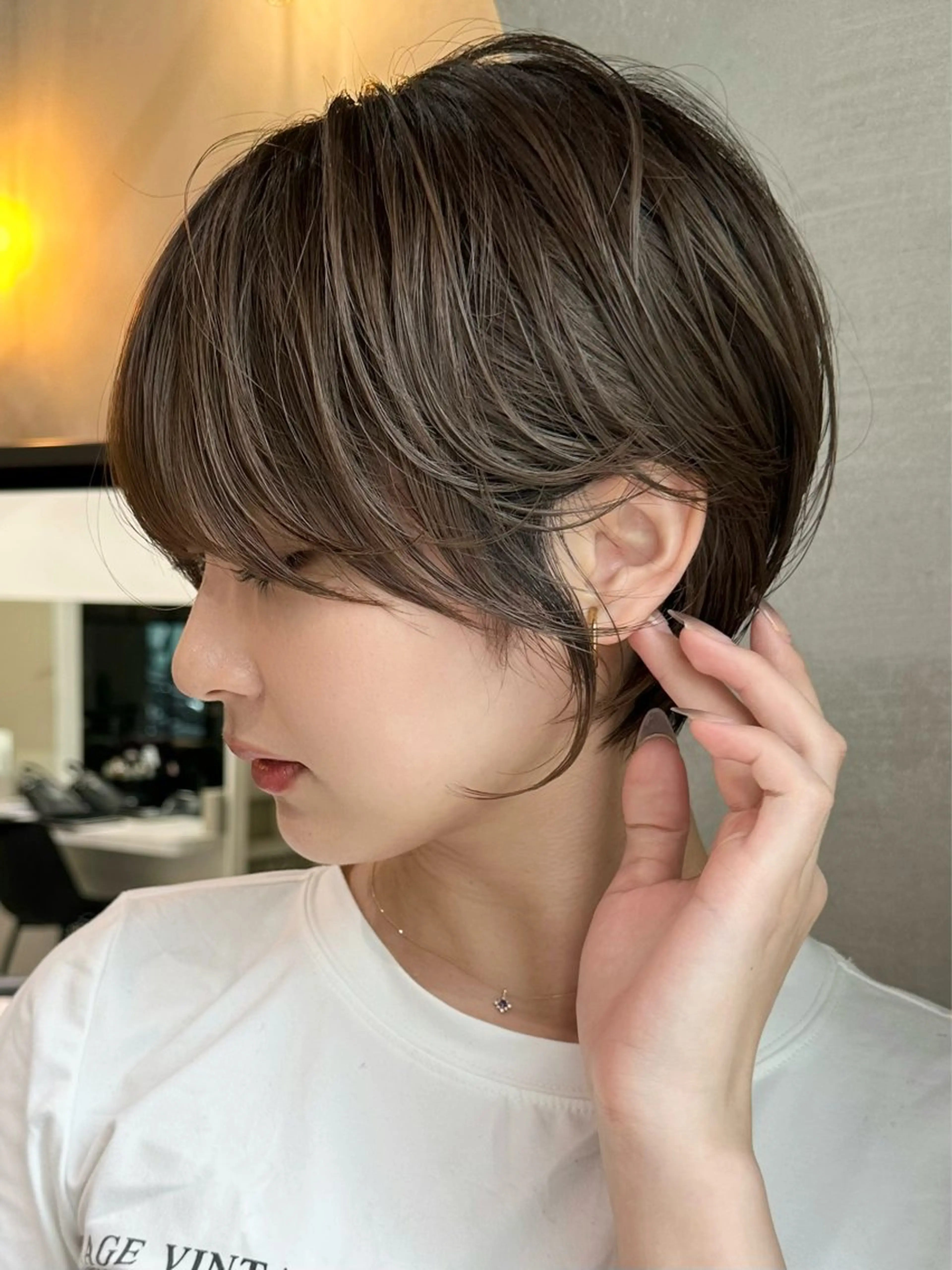 ショート カット ヘアカラー トリートメント ヘッドスパ taiga ショート /レイヤー/矯正🌈のヘアスタイル